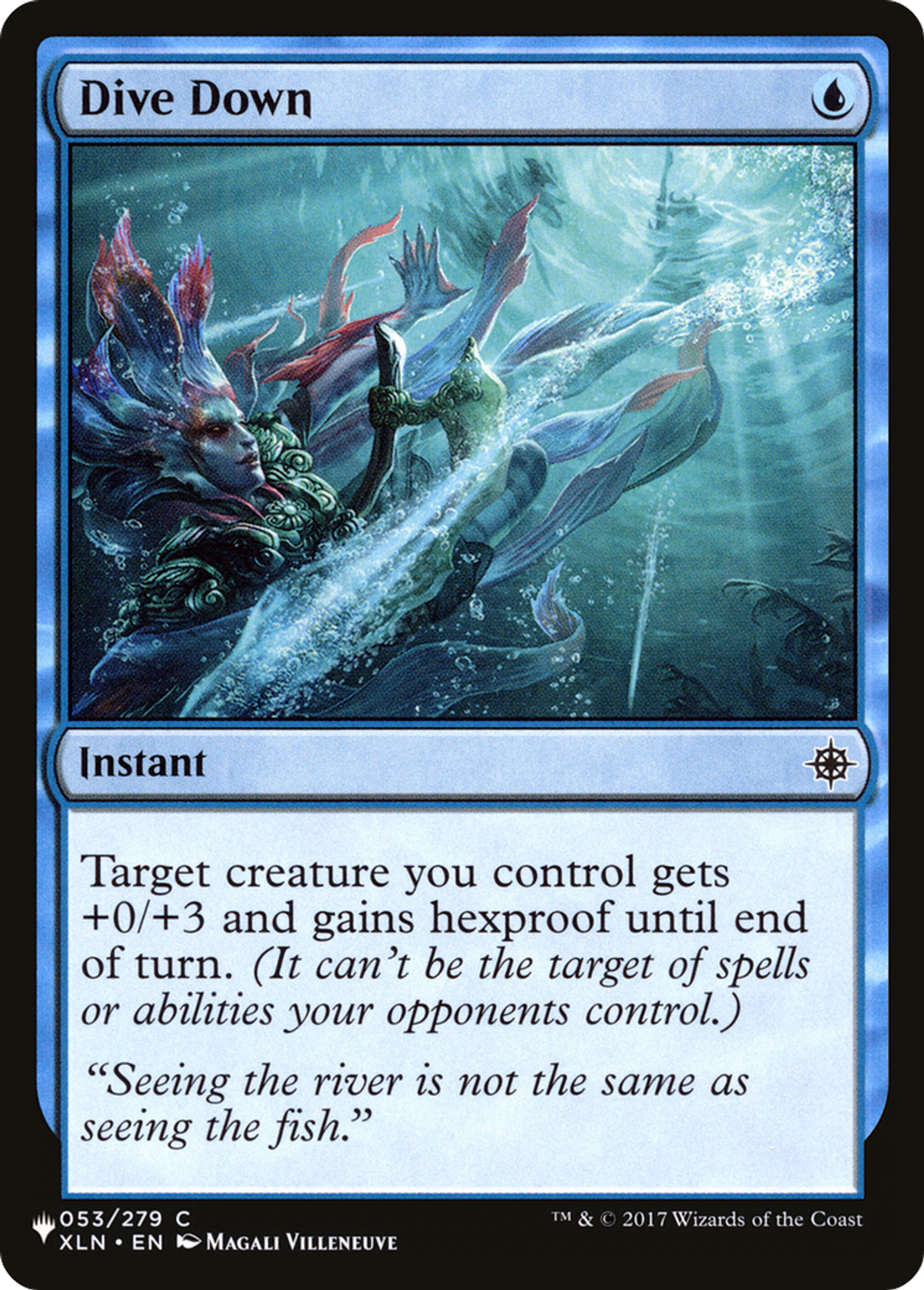 Plongée — The List — Magic: The Gathering