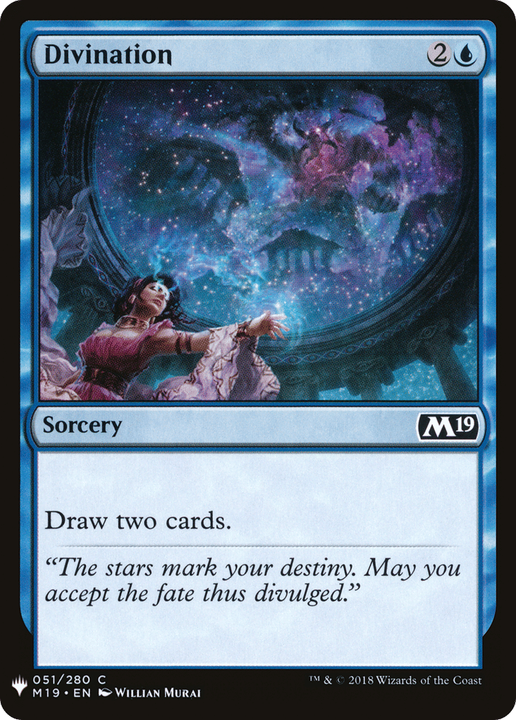 Divination — The List — Magic: The Gathering