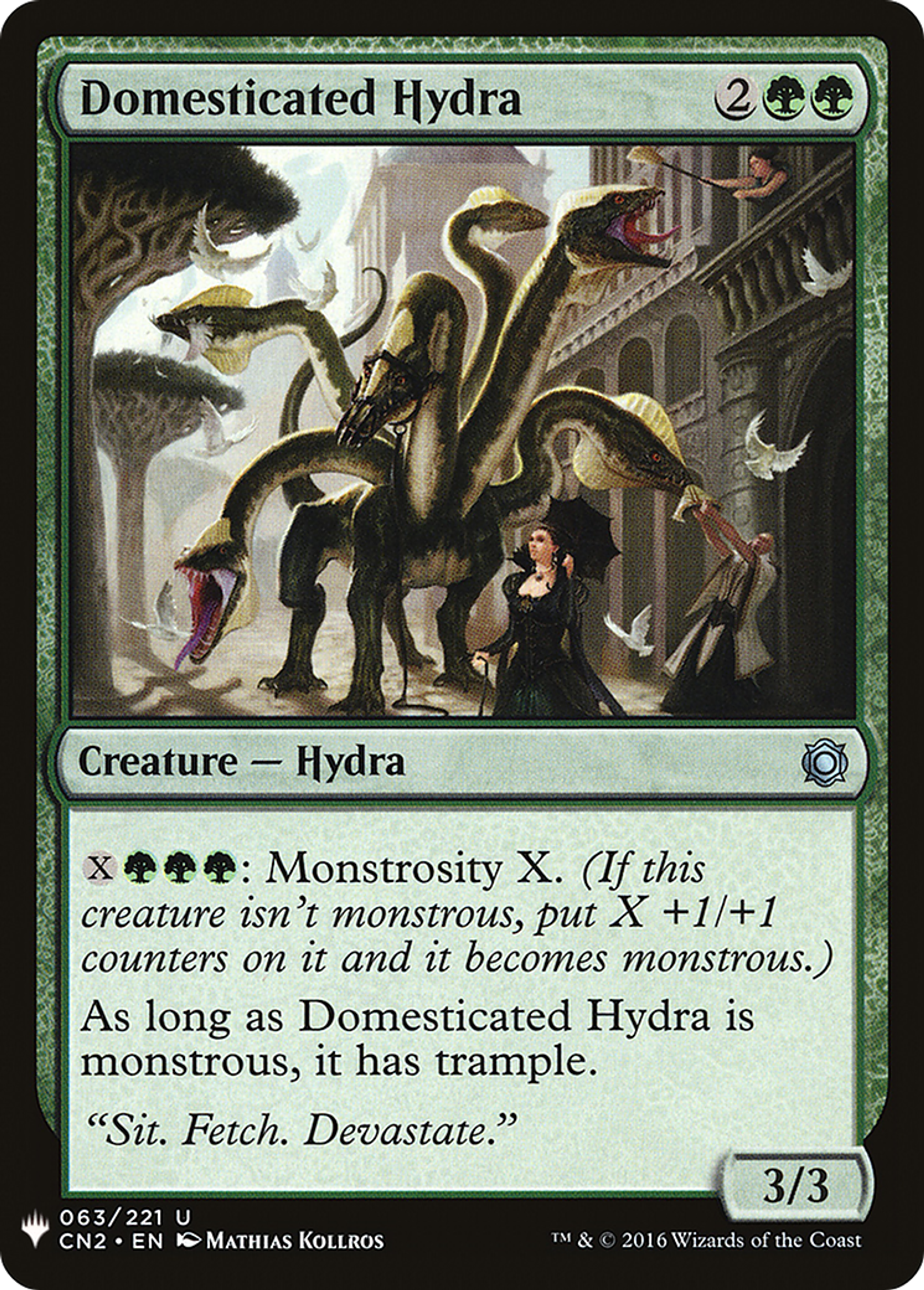 Domesticated Hydra — The List — Magic: The Gathering