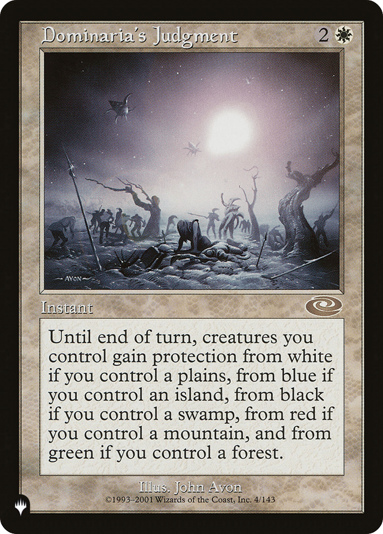 Dominaria's Judgment — The List — Magic: The Gathering