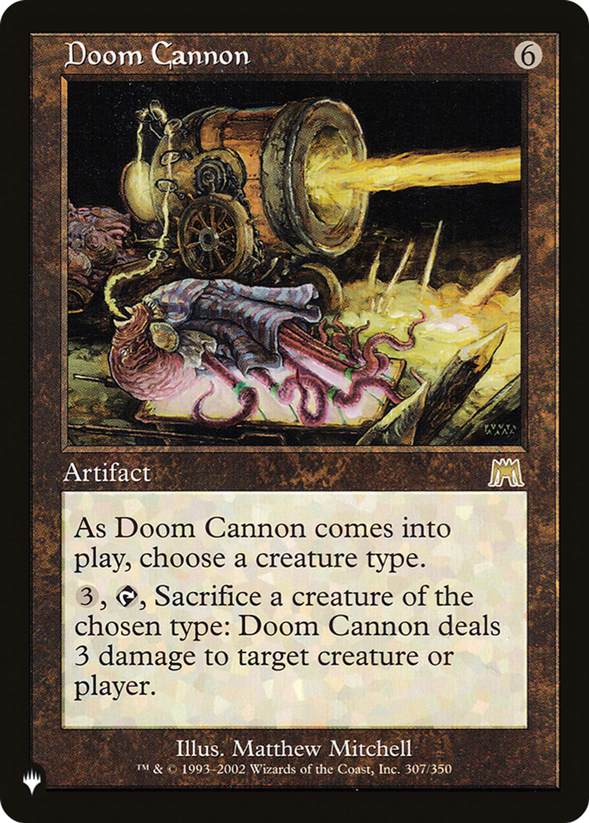 Doom Cannon — The List — Magic: The Gathering