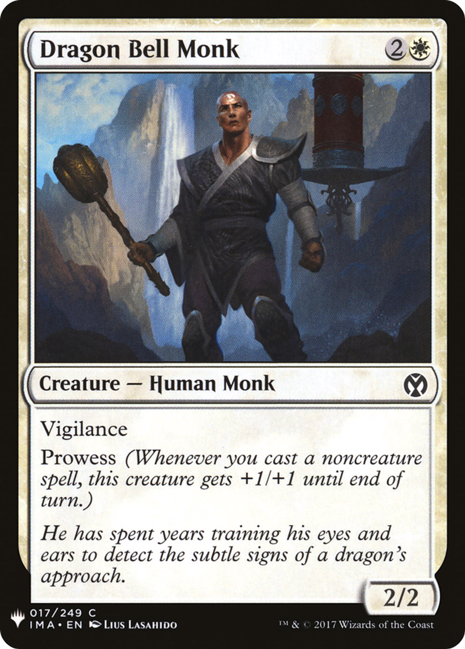 Dragon Bell Monk — The List — Magic: The Gathering