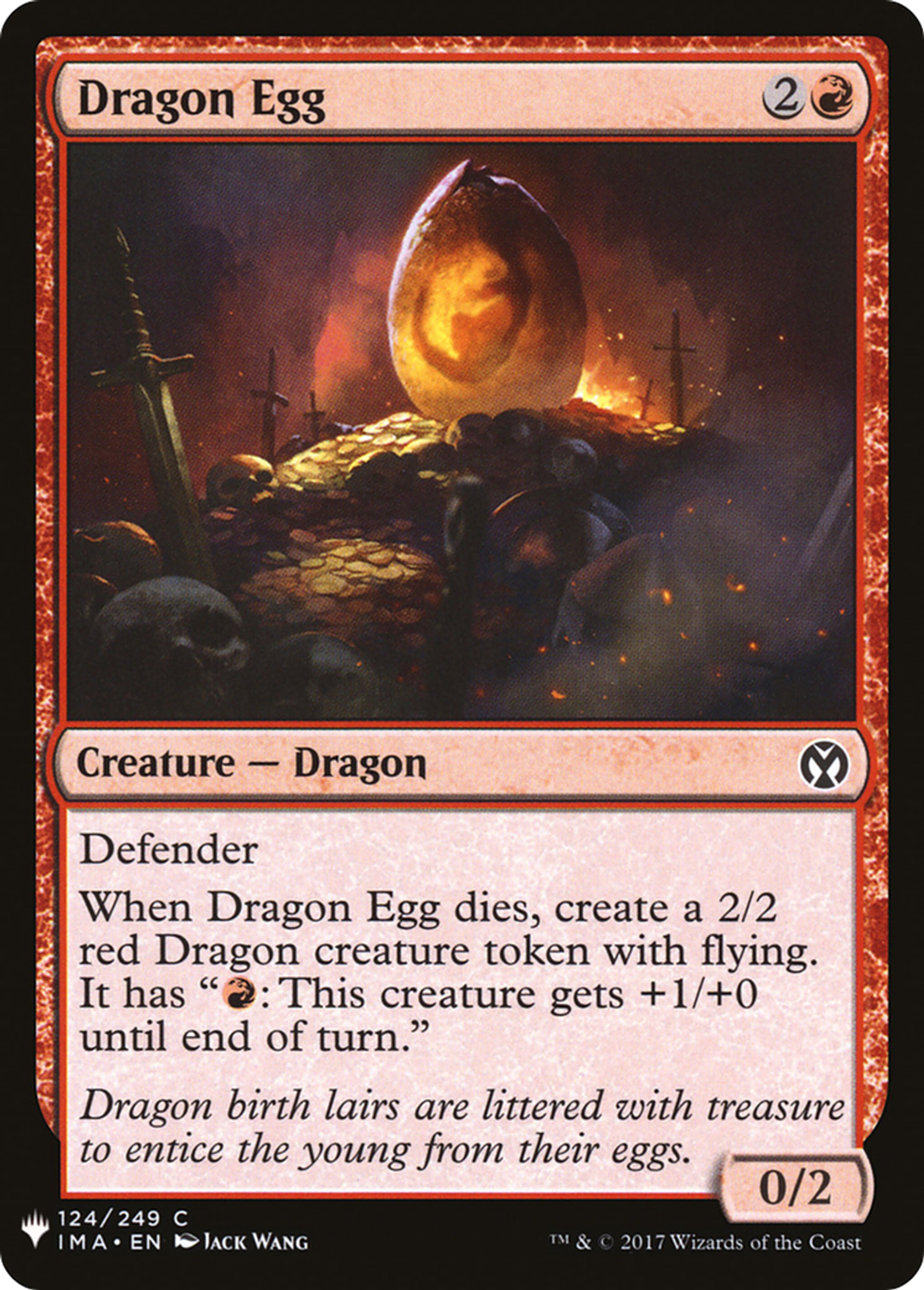 Dragon Egg — The List — Magic: The Gathering
