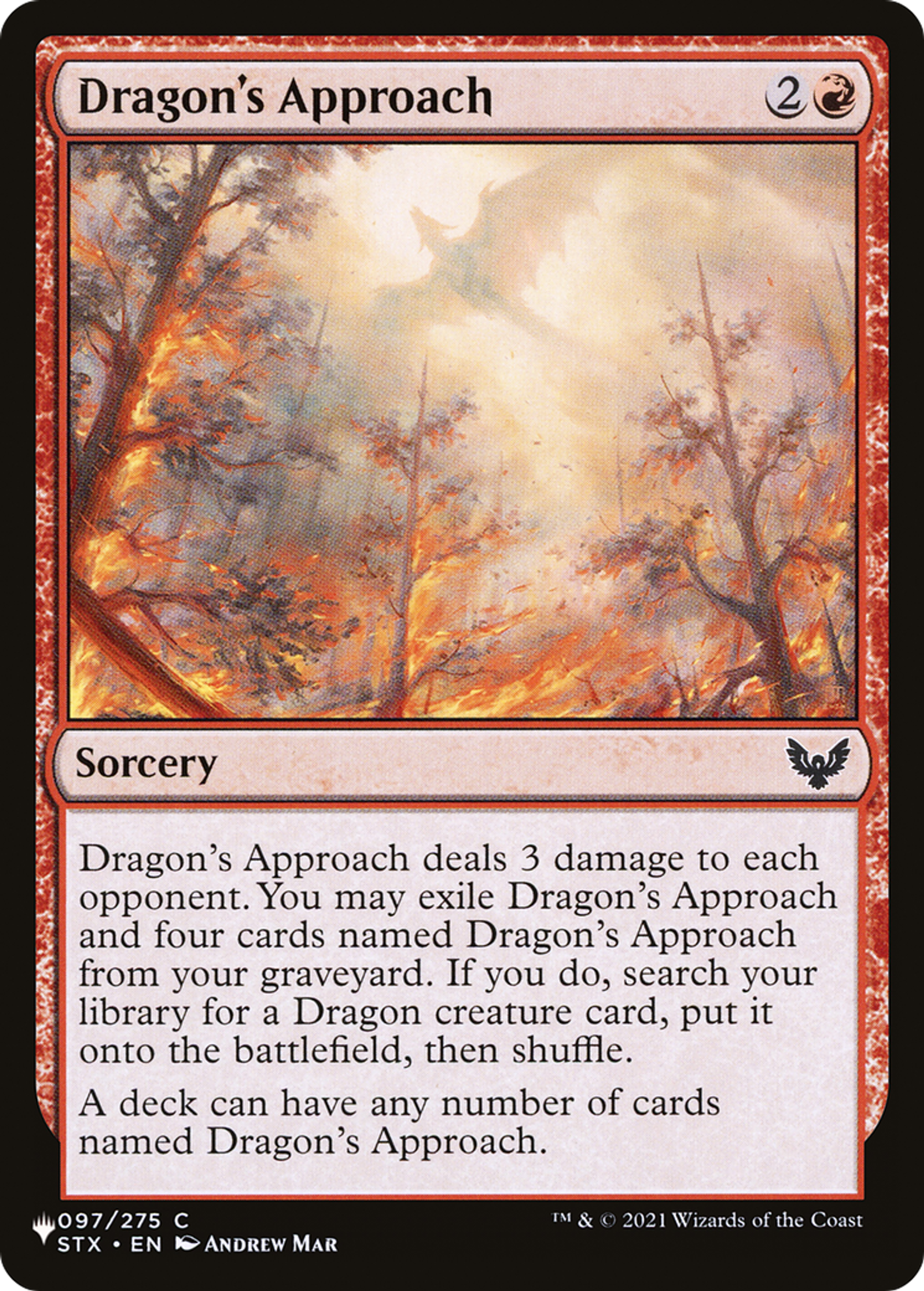 Dragon's Approach — The List — Magic: The Gathering