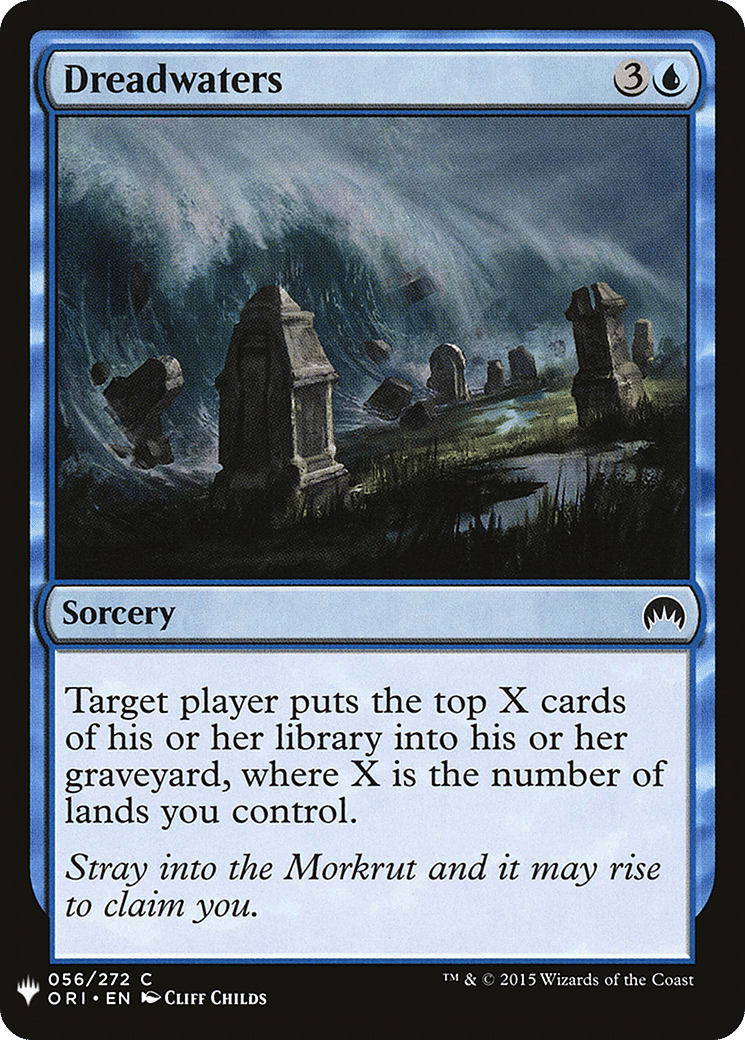 Dreadwaters — The List — Magic: The Gathering