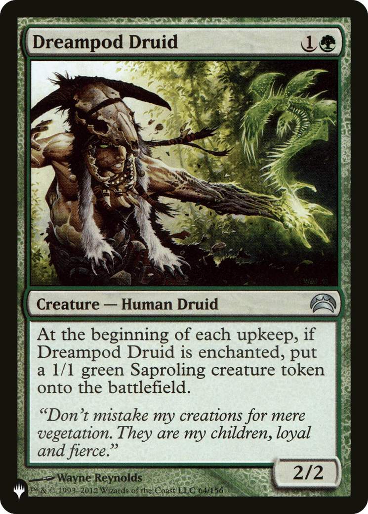 Dreampod Druid — The List — Magic: The Gathering