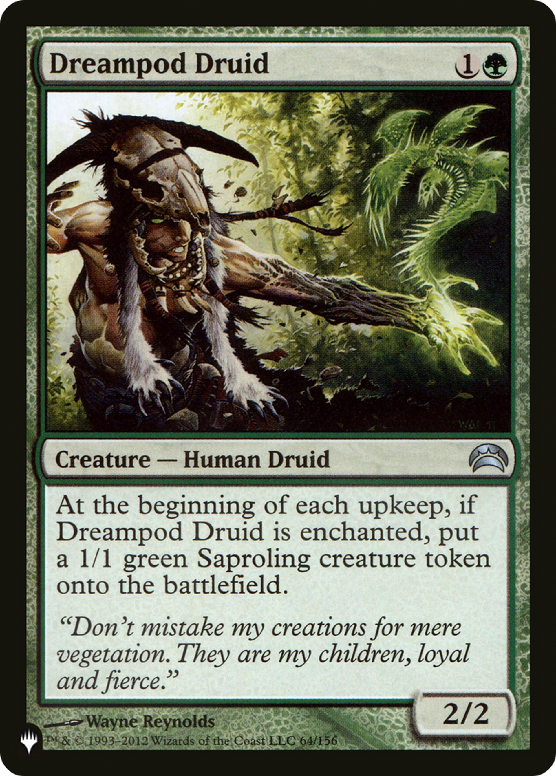 Druide aux cosses de rêve — The List — Magic: The Gathering