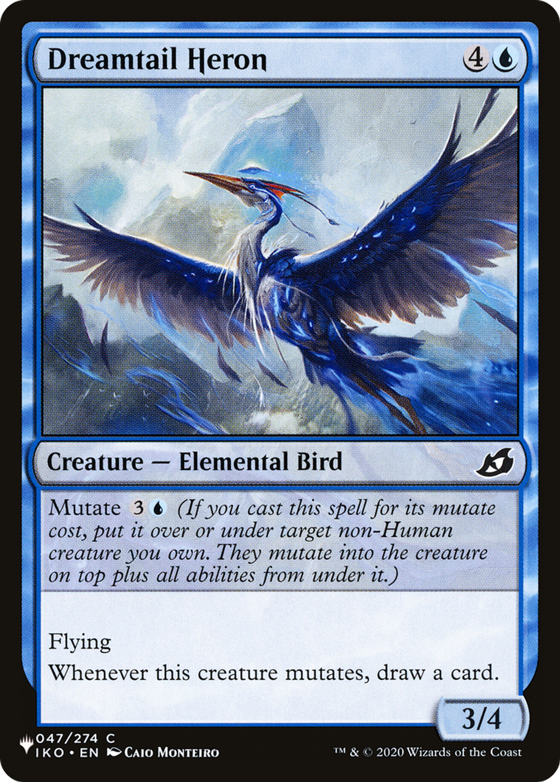 Dreamtail Heron — The List — Magic: The Gathering