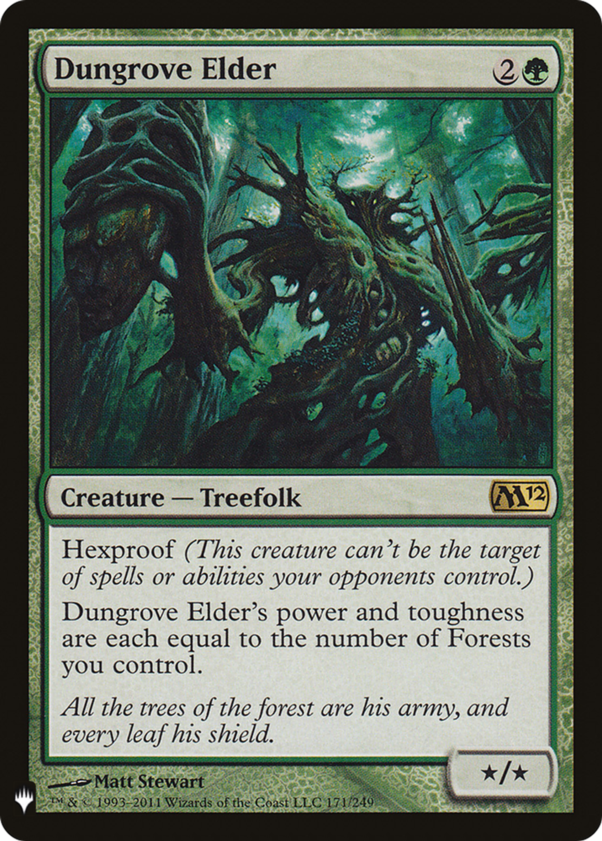 Doyen de Brunbosquet — The List — Magic: The Gathering