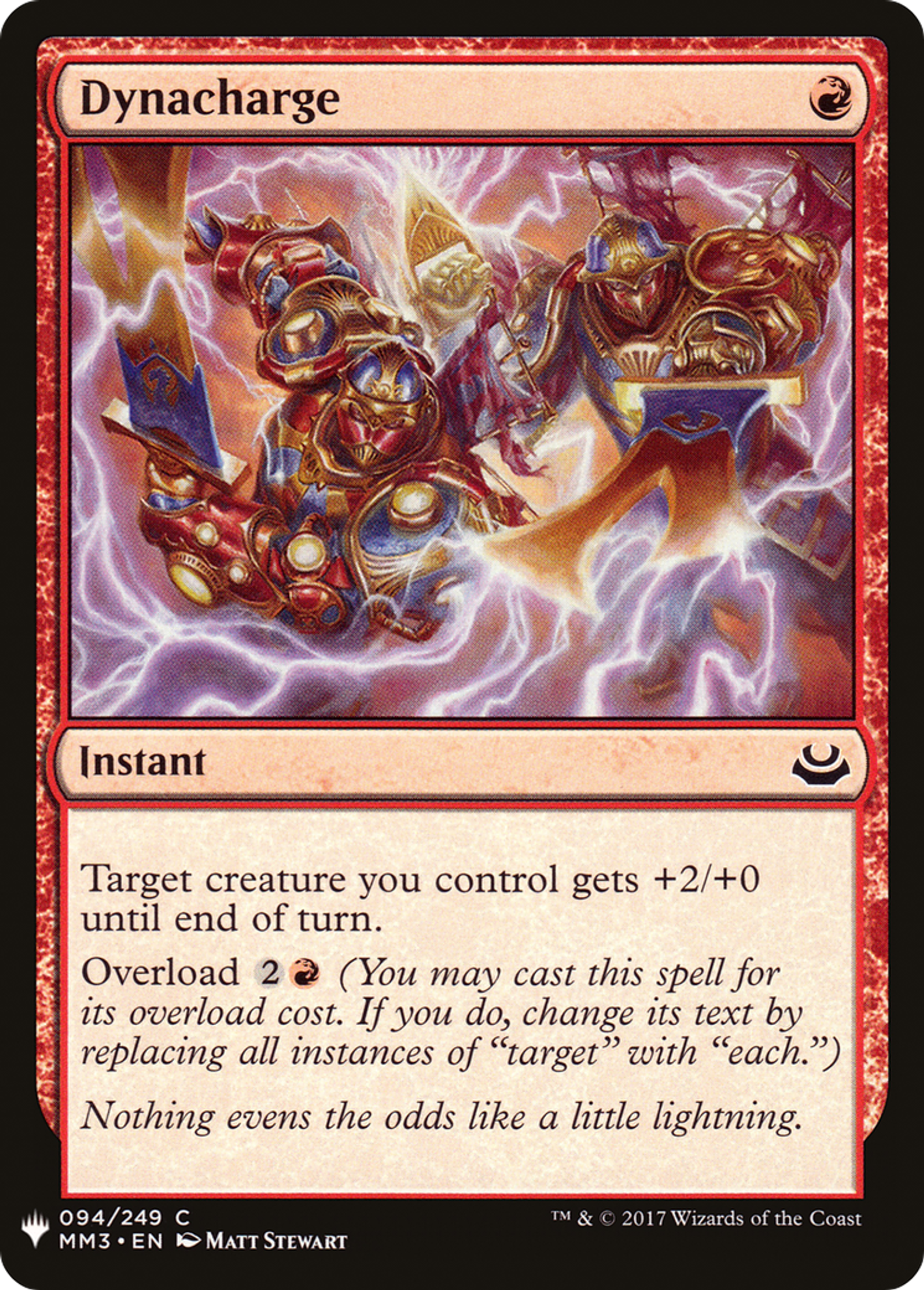 Dynacharge — The List — Magic: The Gathering