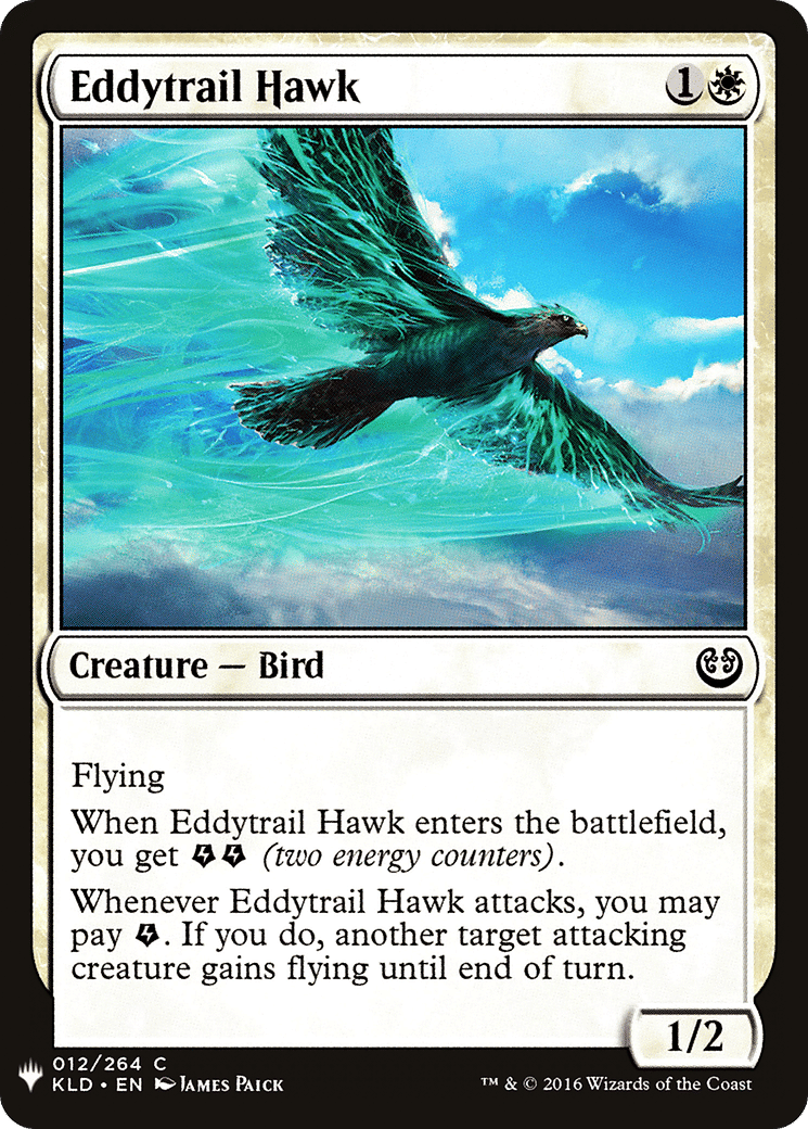 Eddytrail Hawk — The List — Magic: The Gathering