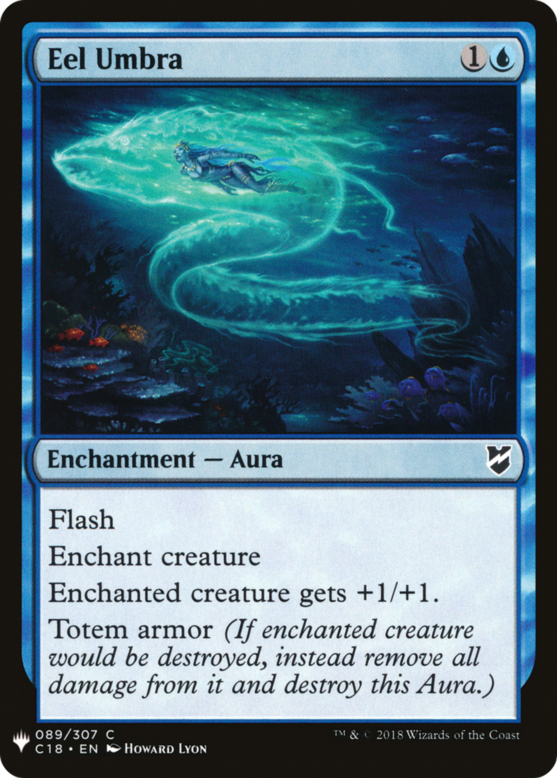 Eel Umbra — The List — Magic: The Gathering