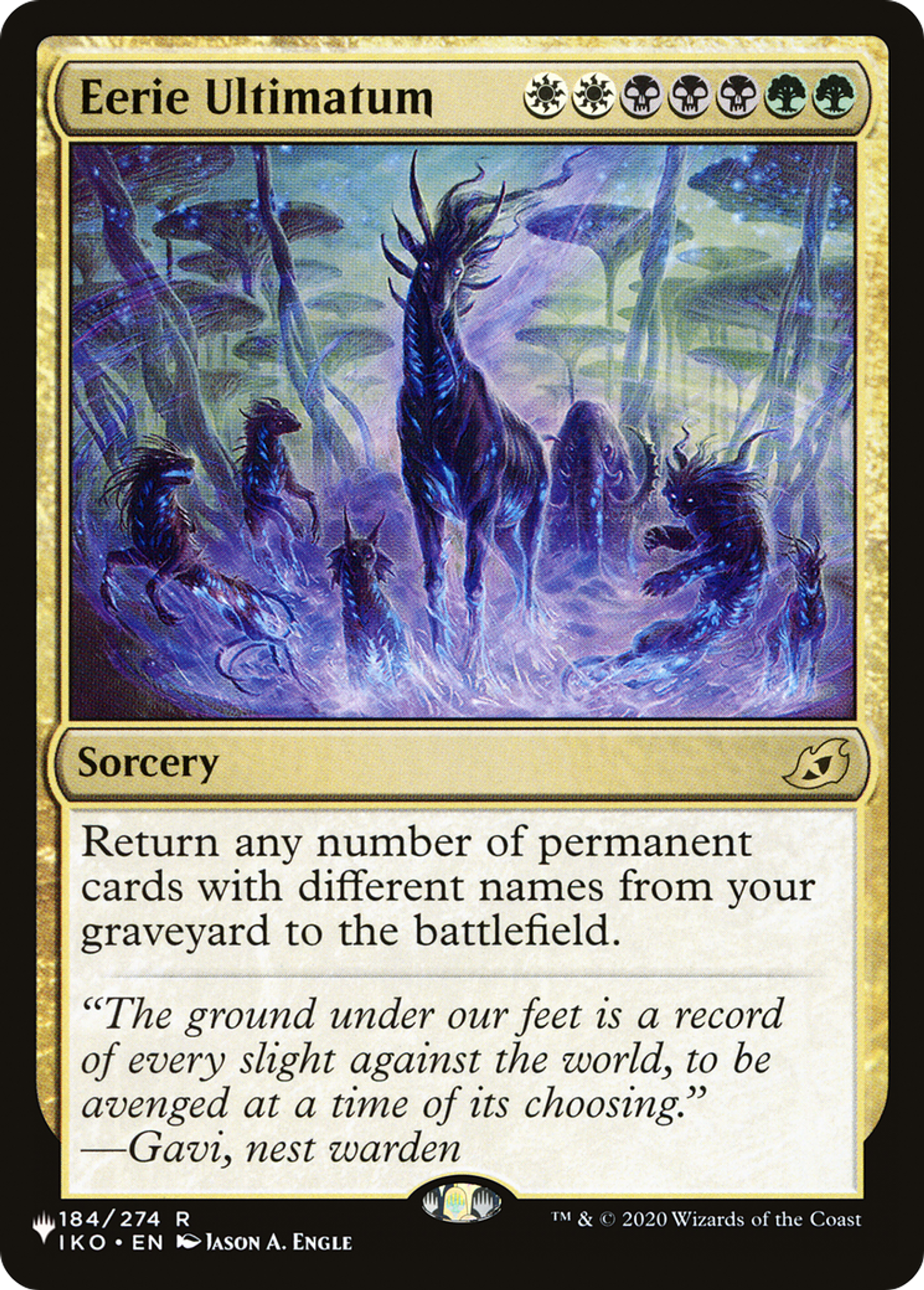 Eerie Ultimatum — The List — Magic: The Gathering