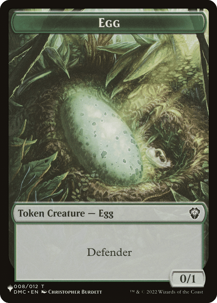 Egg — The List — Magic: The Gathering