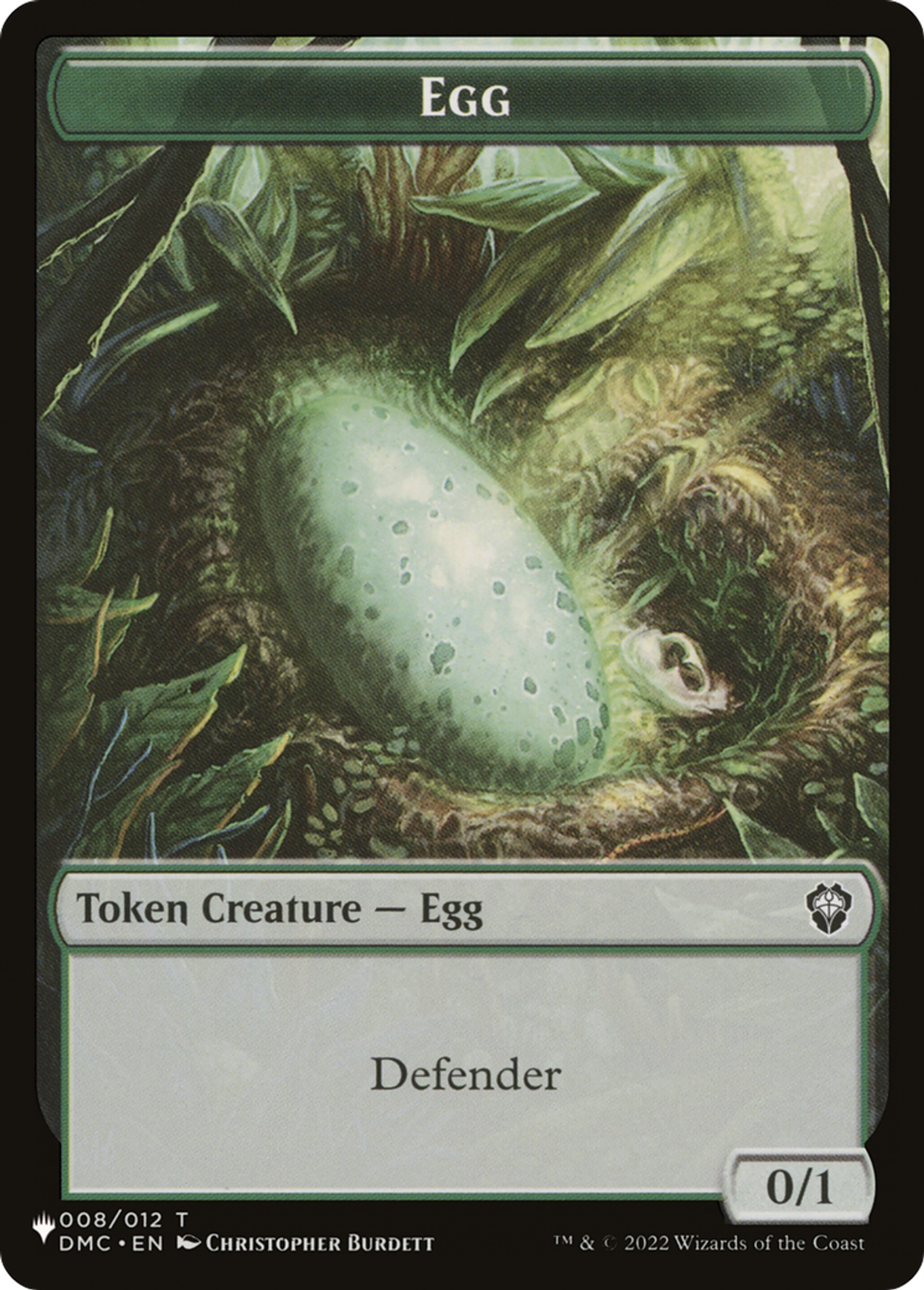 Egg — The List — Magic: The Gathering