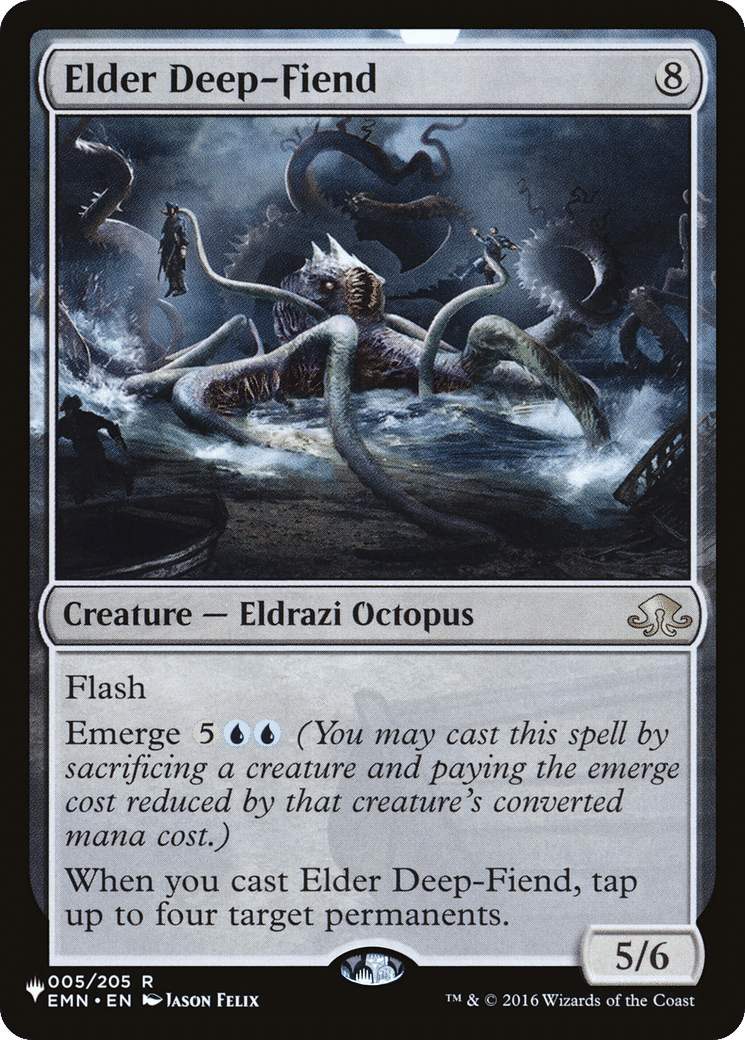 Elder Deep-Fiend — The List — Magic: The Gathering