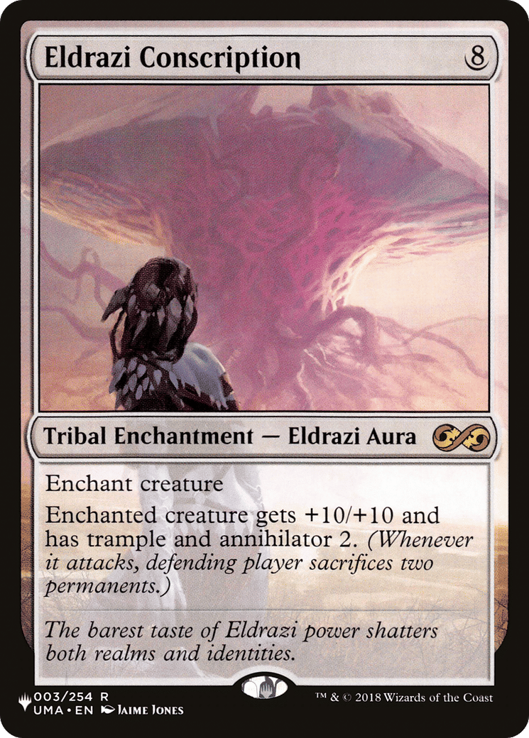 Conscription eldrazi — The List — Magic: The Gathering