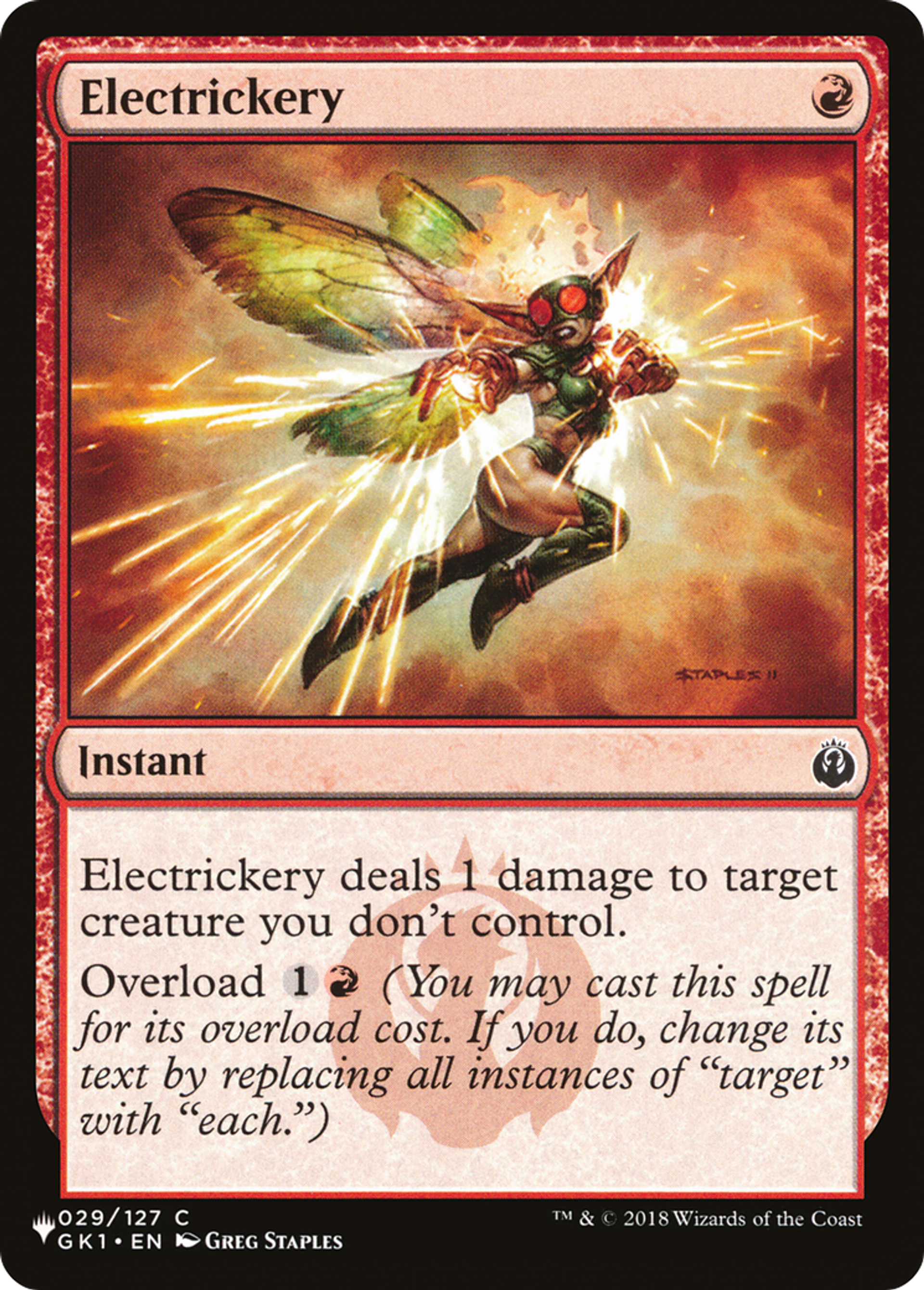 Electrickery — The List — Magic: The Gathering