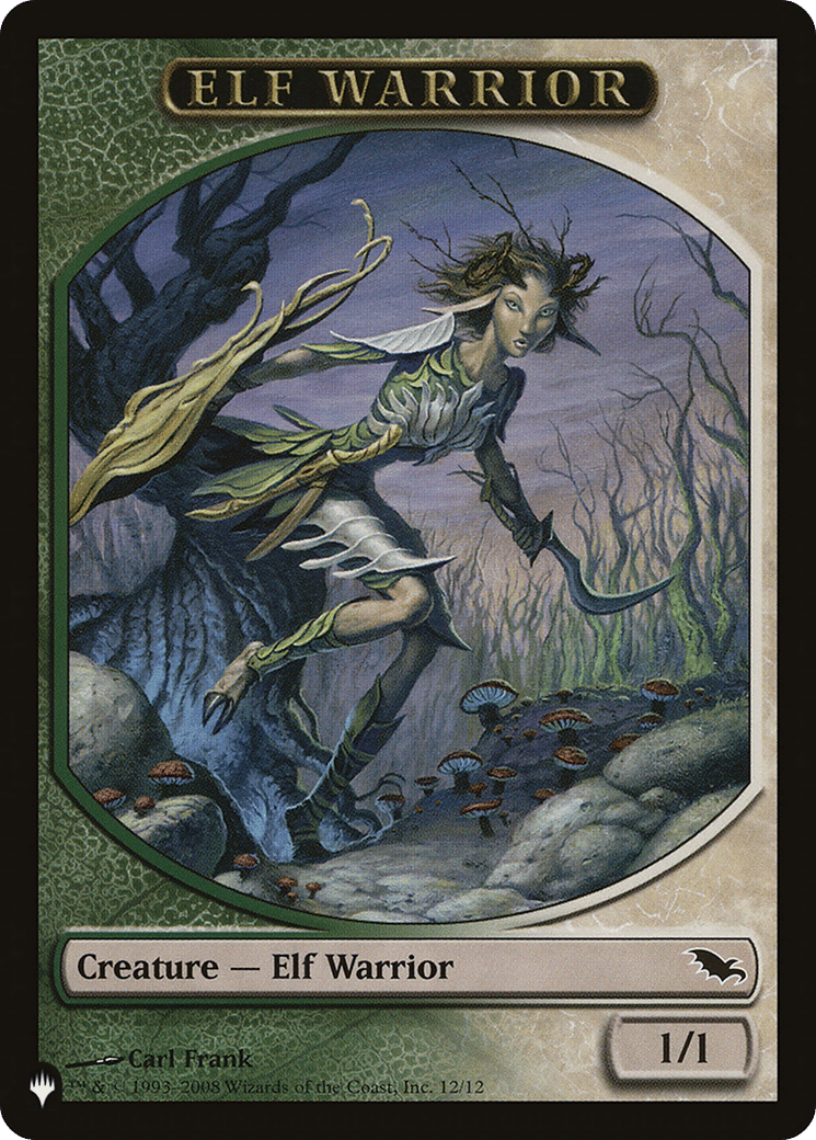 Elf Warrior — The List — Magic: The Gathering