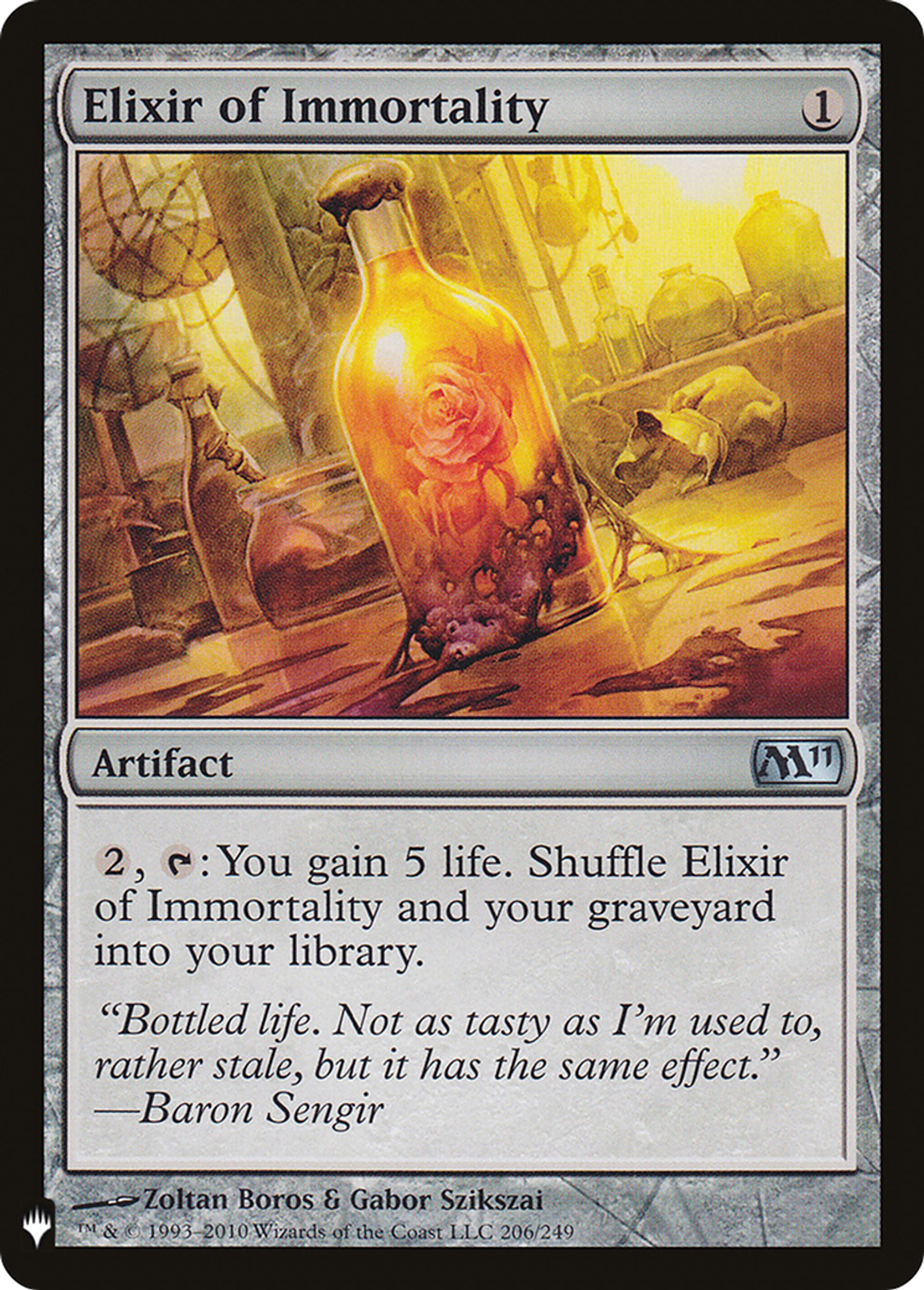 Elixir of Immortality — The List — Magic: The Gathering