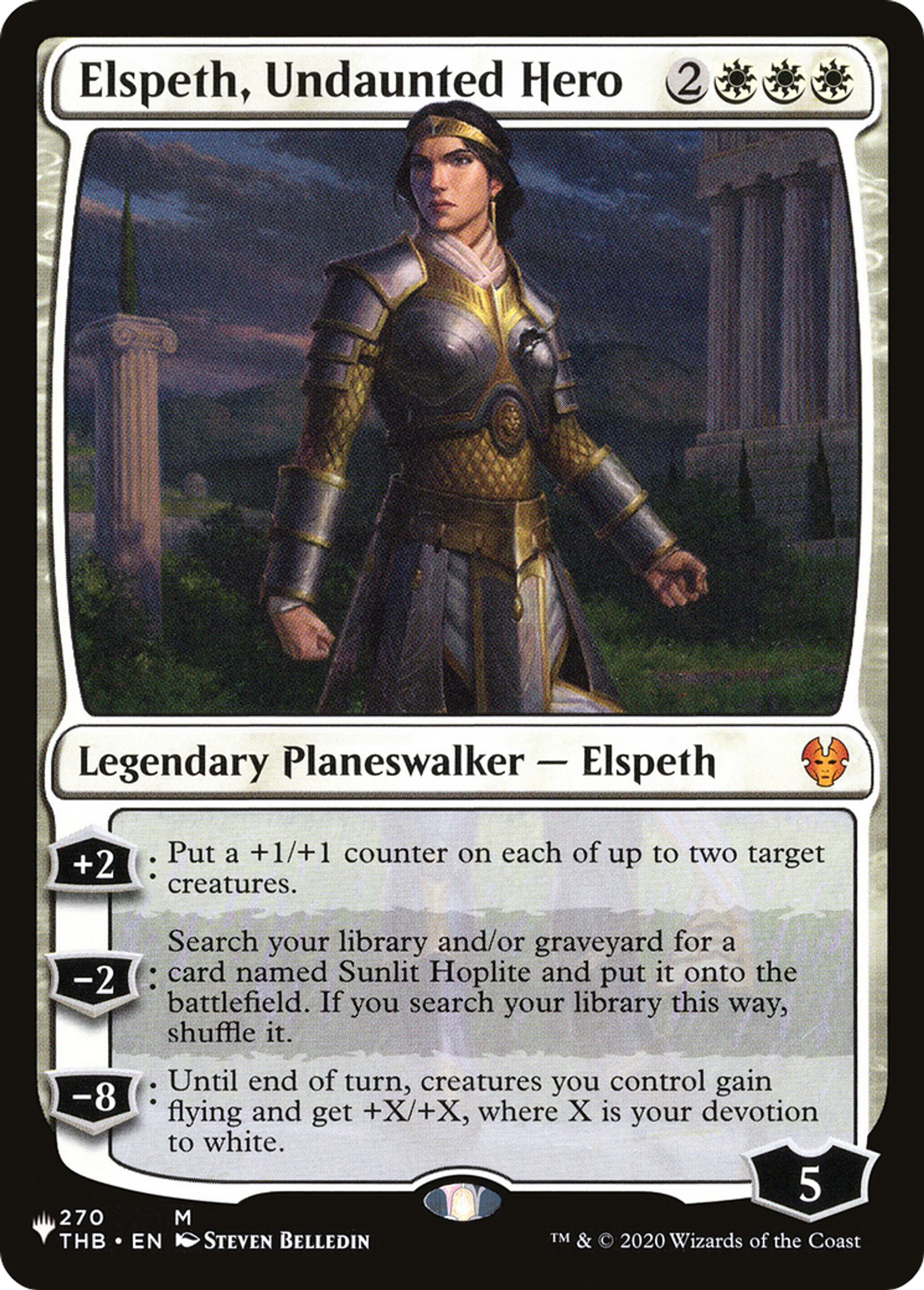 Elspeth, Undaunted Hero — The List — Magic: The Gathering