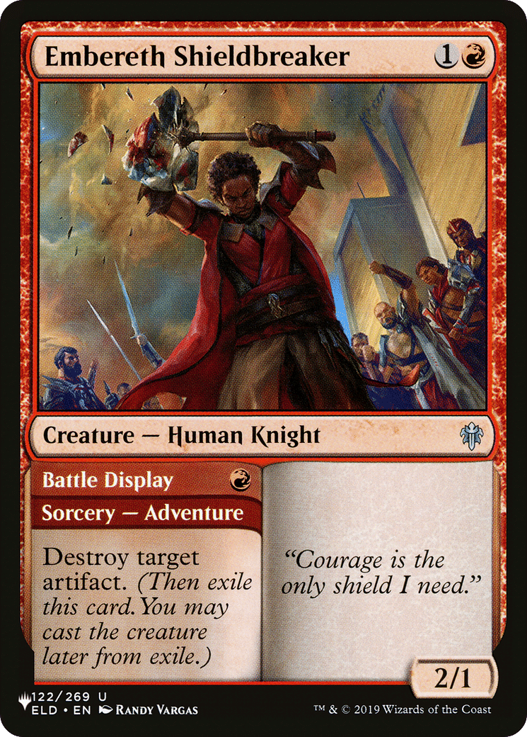 Embereth Shieldbreaker // Battle Display — The List — Magic: The Gathering