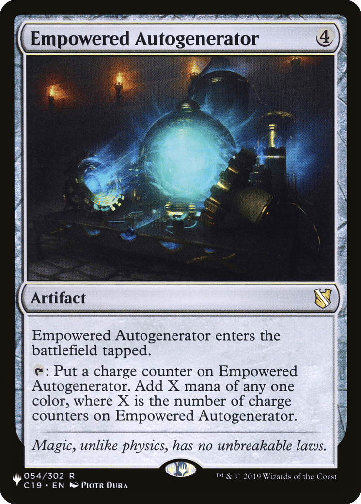 Empowered Autogenerator — The List — Magic: The Gathering