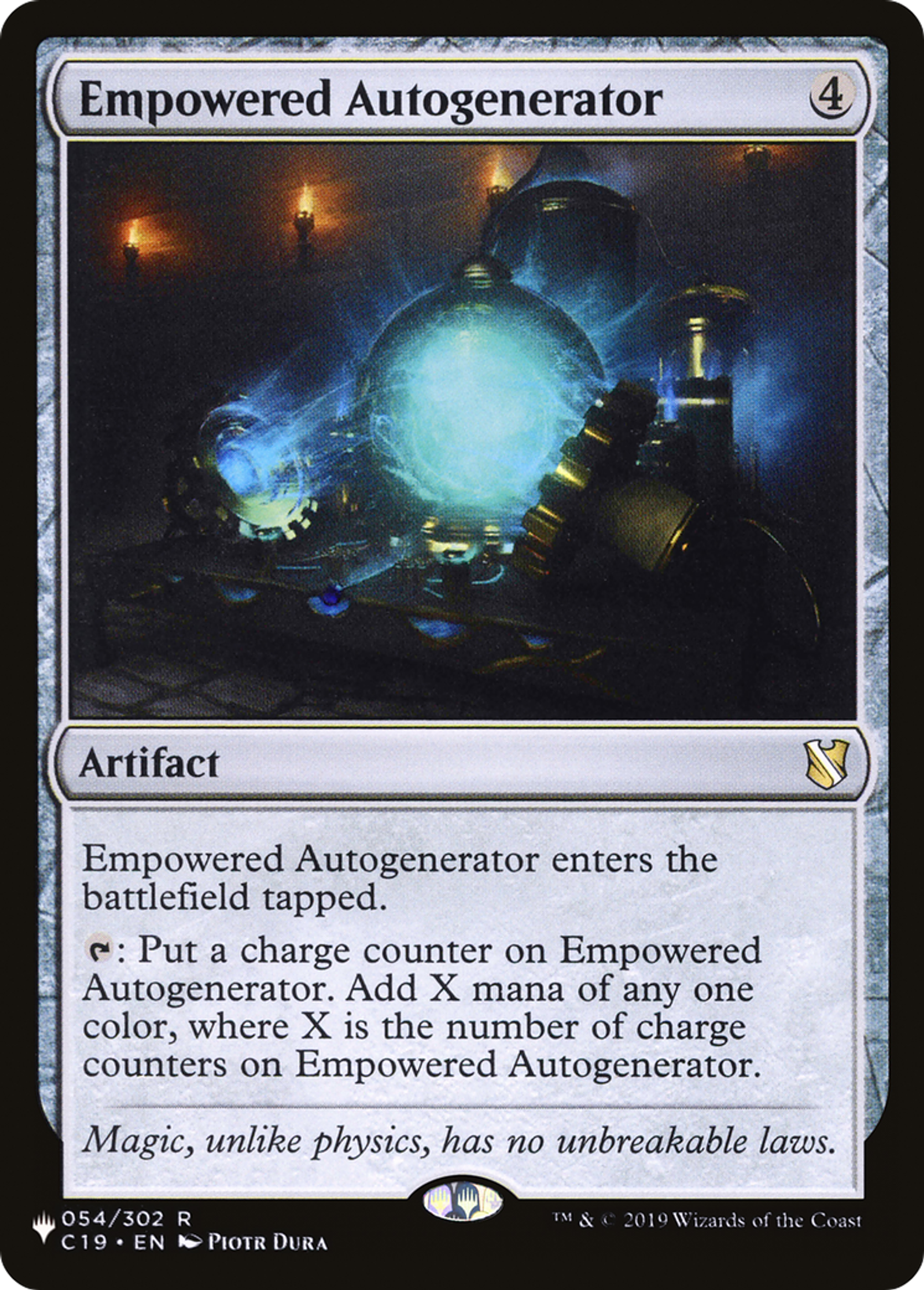 Empowered Autogenerator — The List — Magic: The Gathering