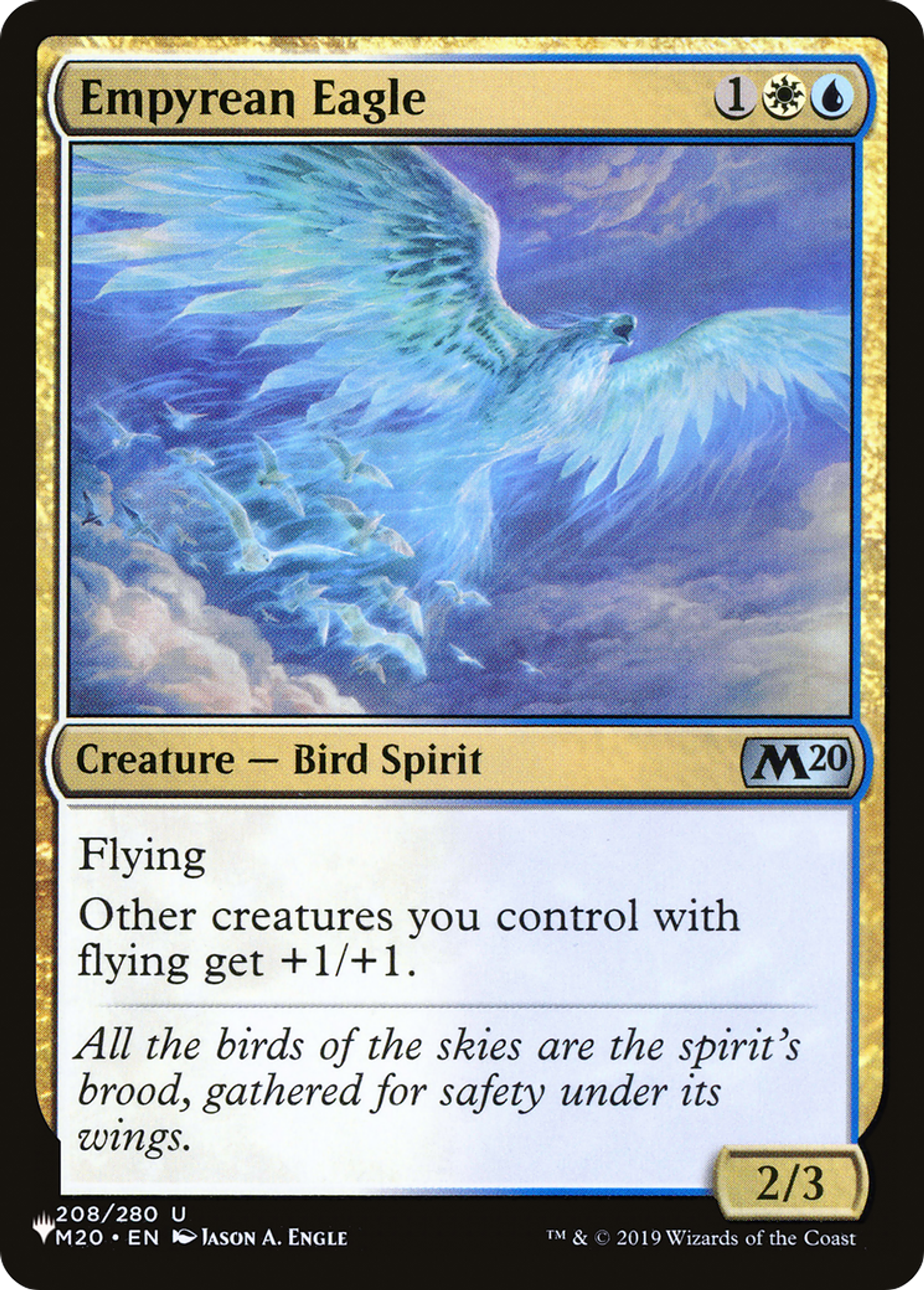Empyrean Eagle — The List — Magic: The Gathering