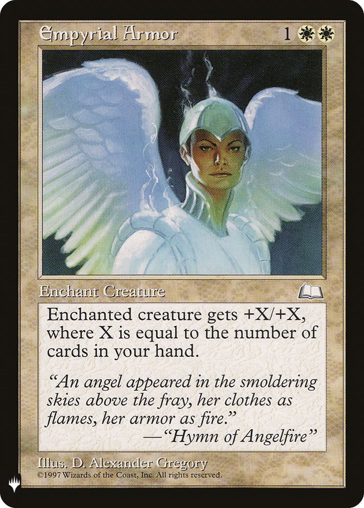 Empyrial Armor — The List — Magic: The Gathering
