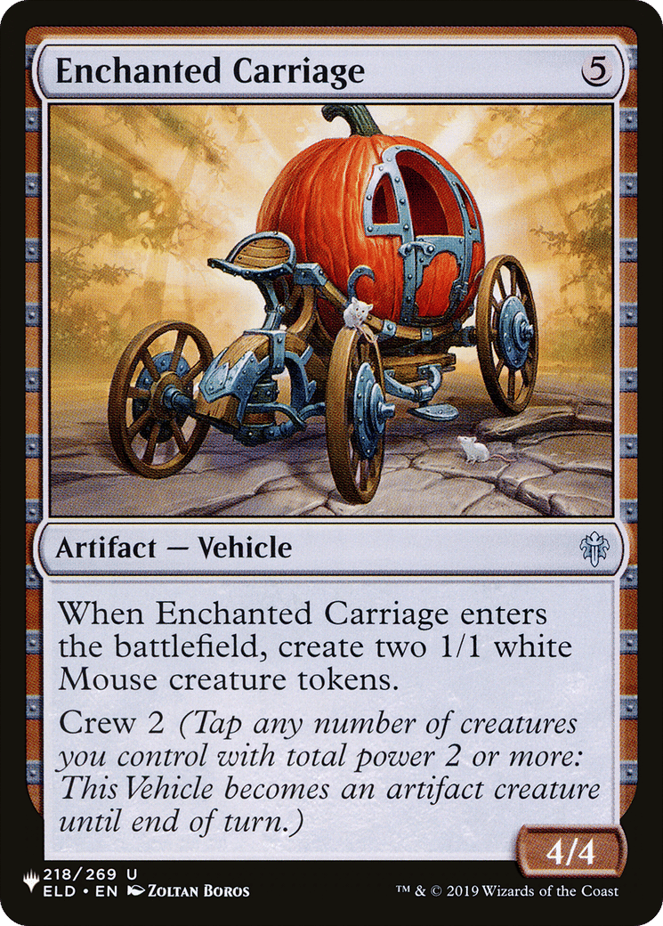 Enchanted Carriage — The List — Magic: The Gathering