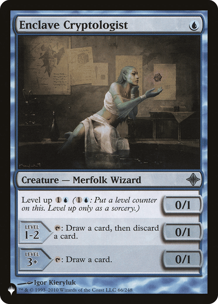 Enclave Cryptologist — The List — Magic: The Gathering