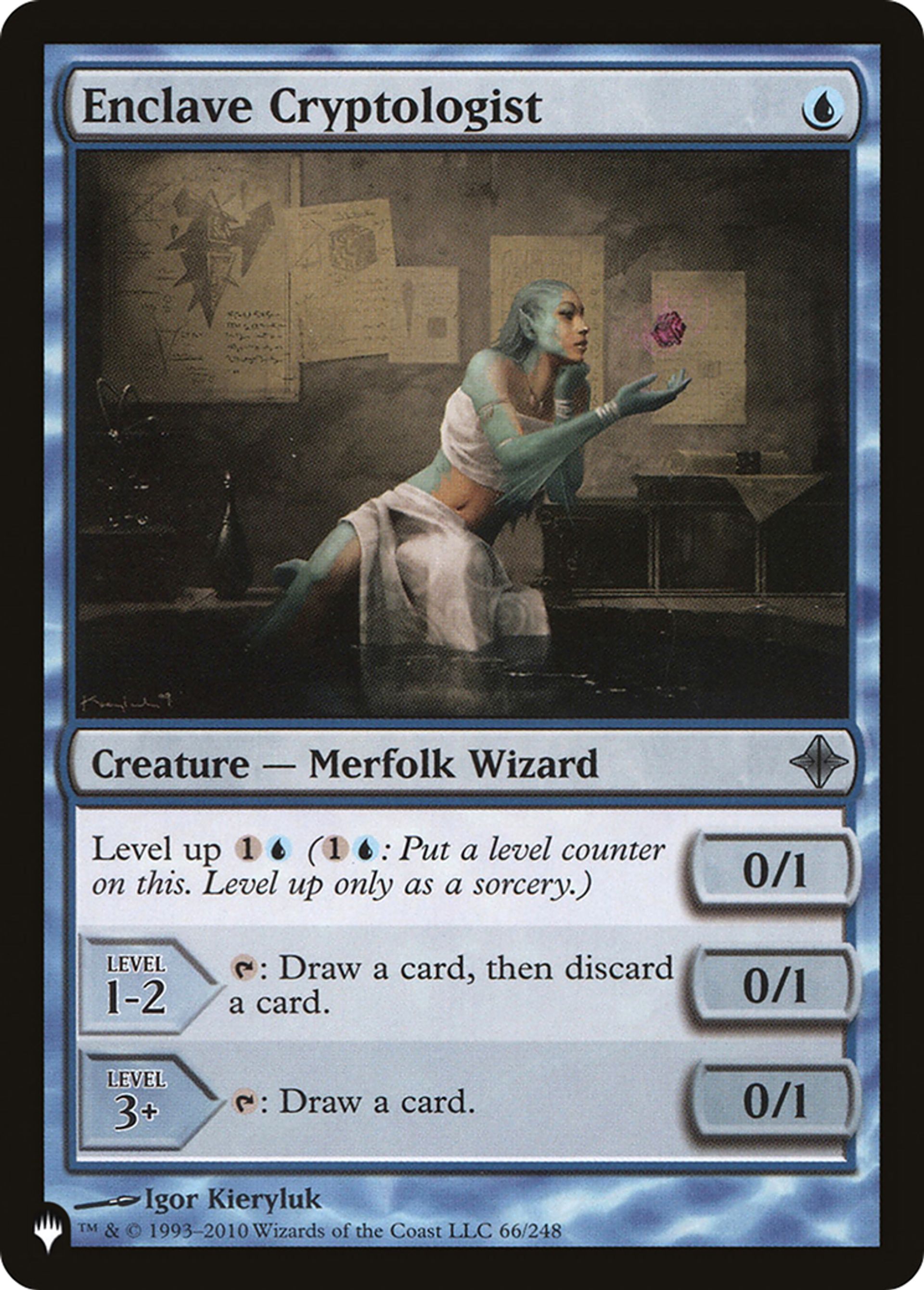 Cryptologue de l'Enclave — The List — Magic: The Gathering
