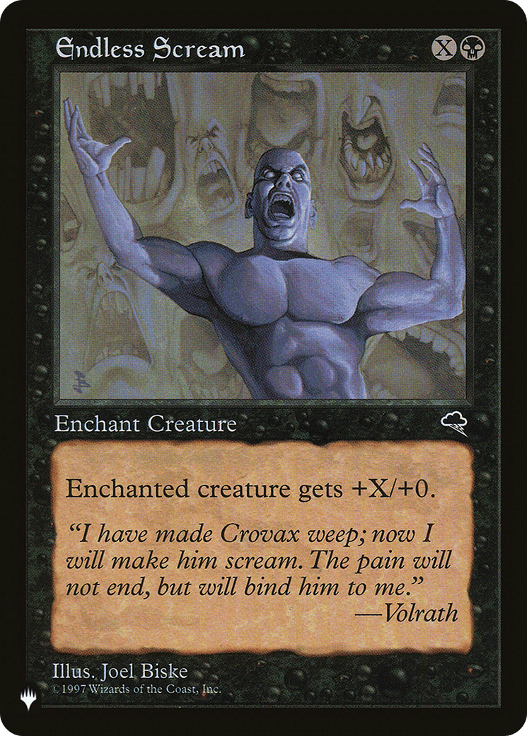 Endless Scream — The List — Magic: The Gathering