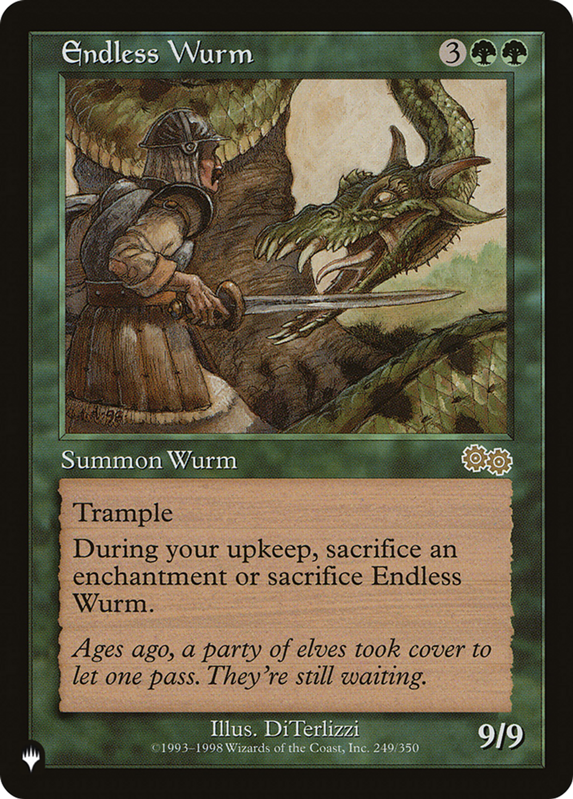 Guivre interminable — The List — Magic: The Gathering