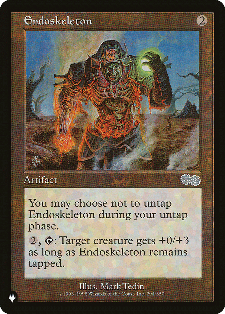 Endoskeleton — The List — Magic: The Gathering