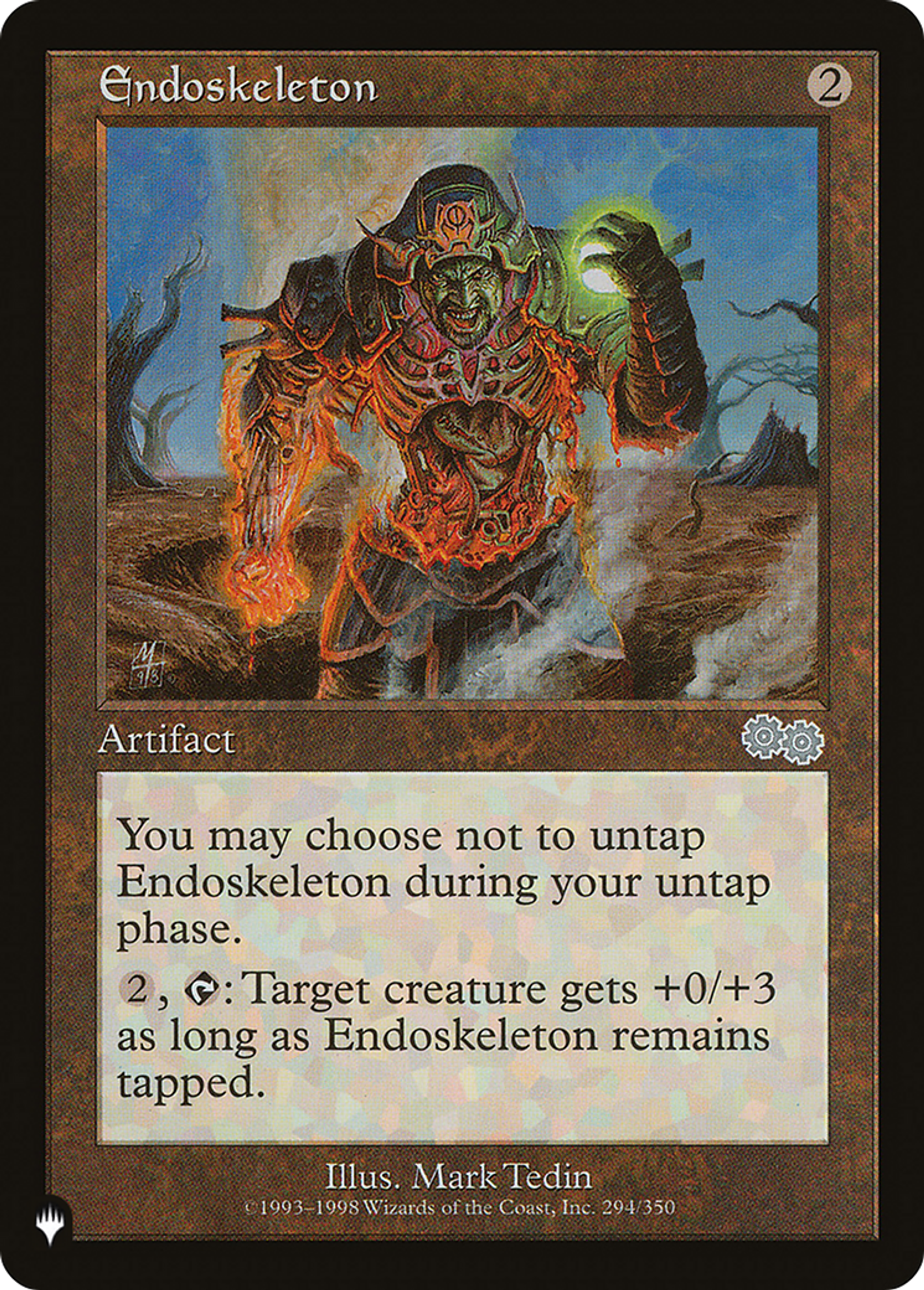 Endoskeleton — The List — Magic: The Gathering