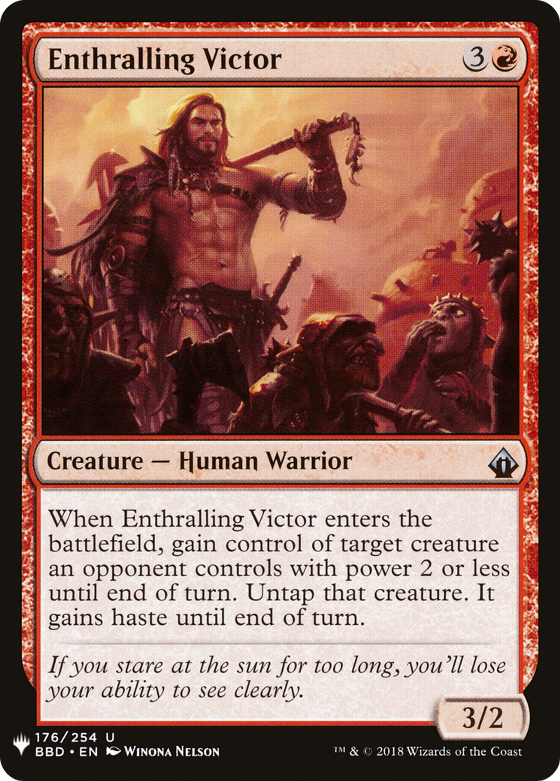 Vainqueur charismatique — The List — Magic: The Gathering