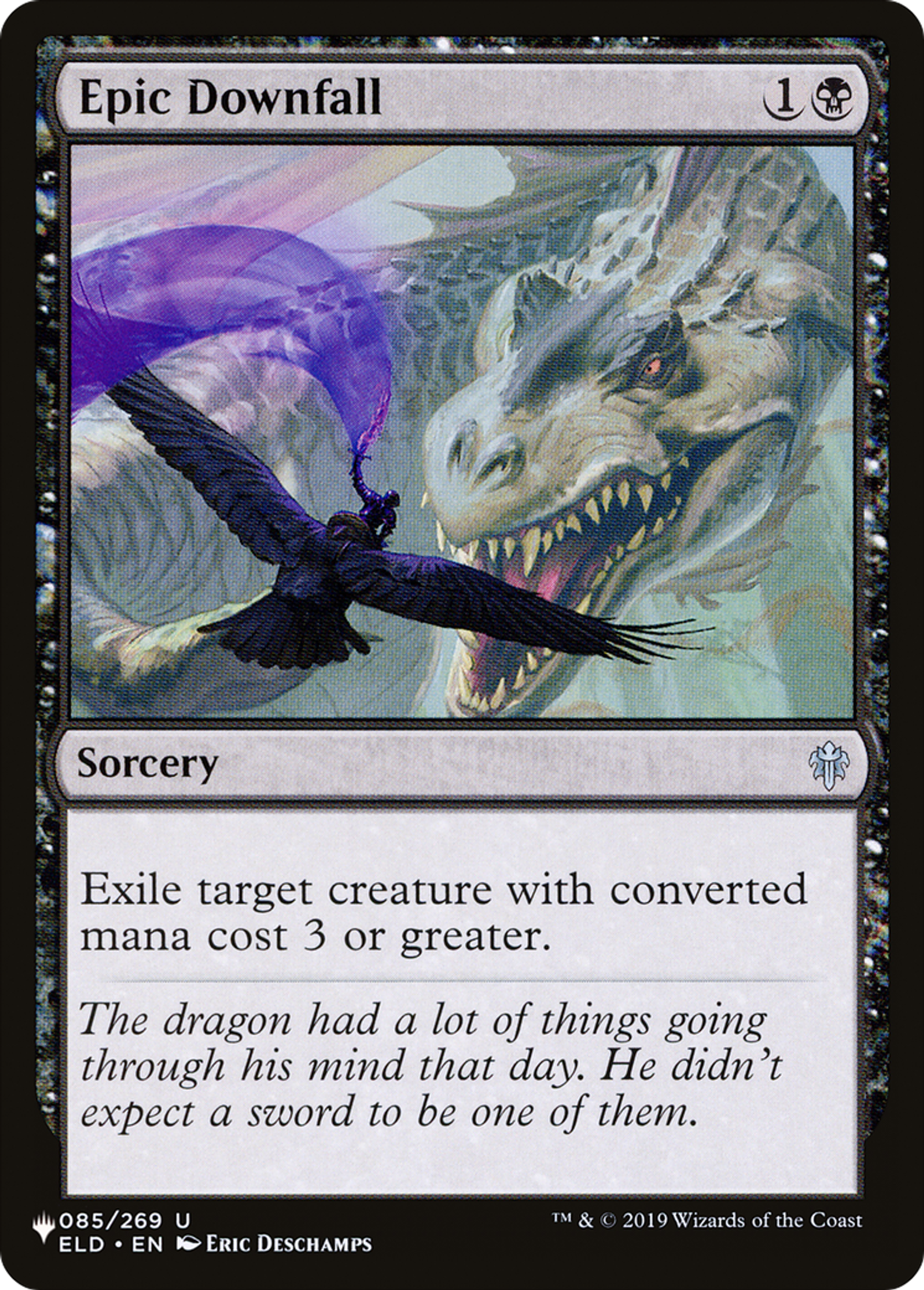 Epic Downfall — The List — Magic: The Gathering