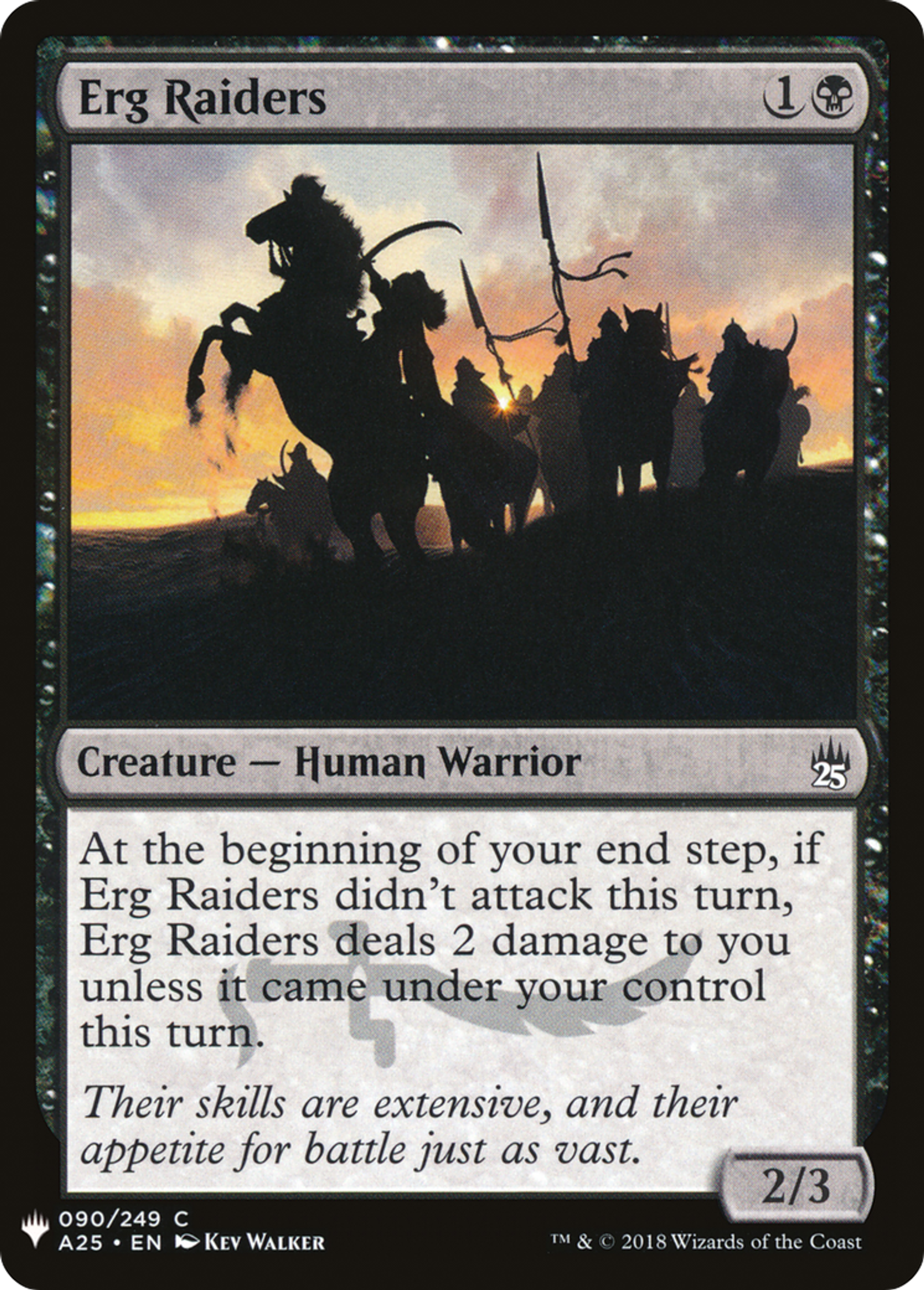 Pillards de l'erg — The List — Magic: The Gathering