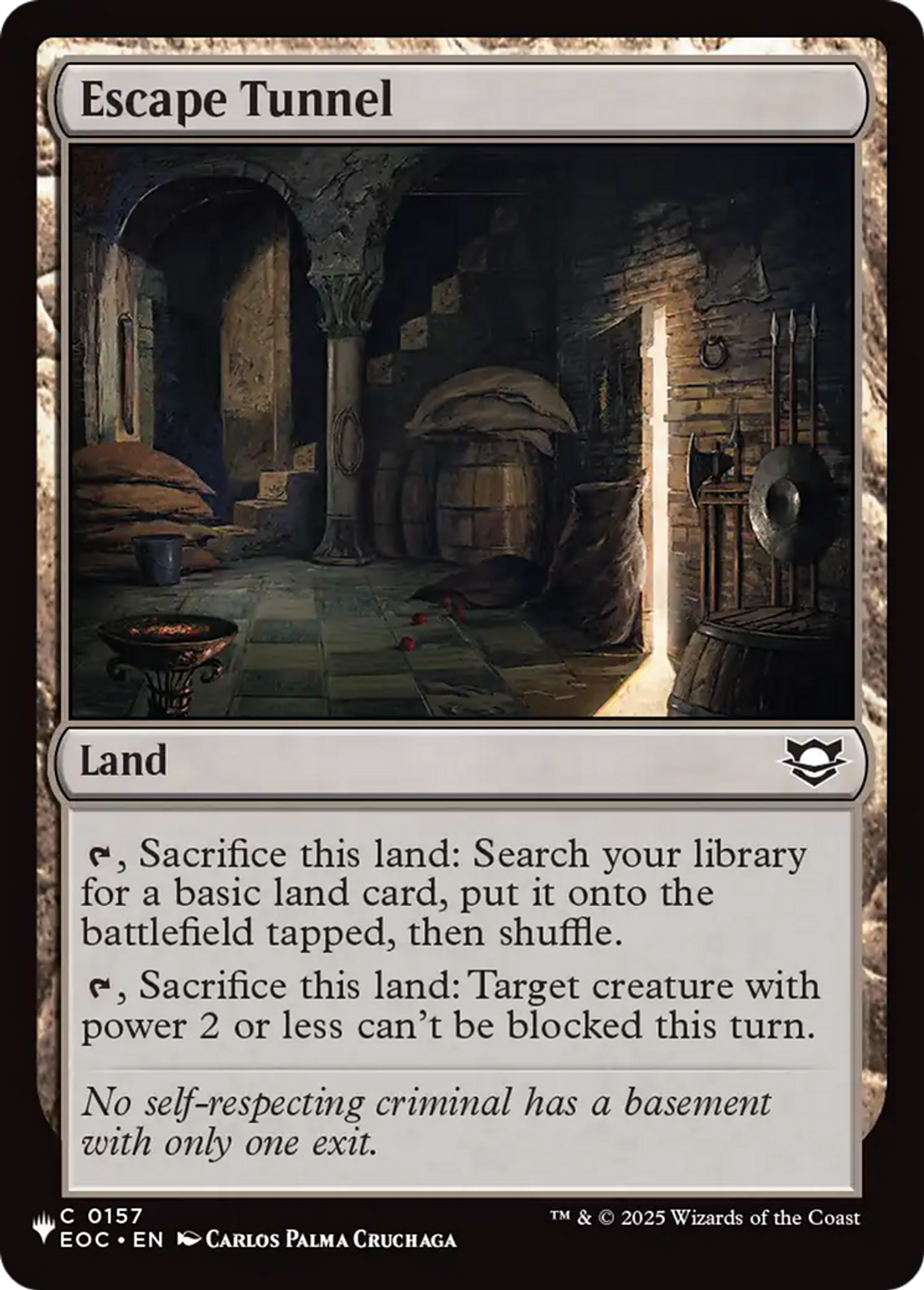 Escape Tunnel — The List — Magic: The Gathering