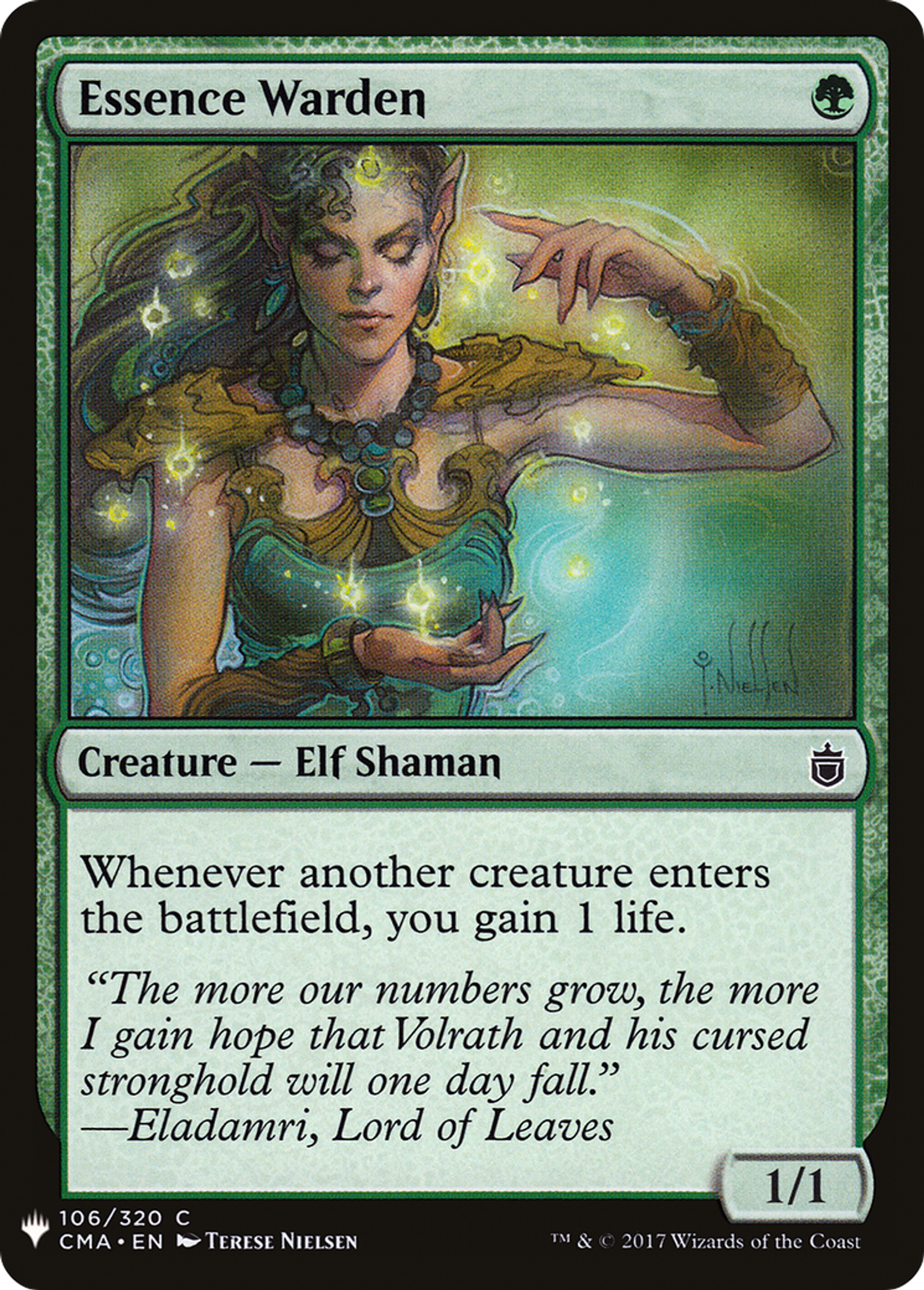 Essence Warden — The List — Magic: The Gathering