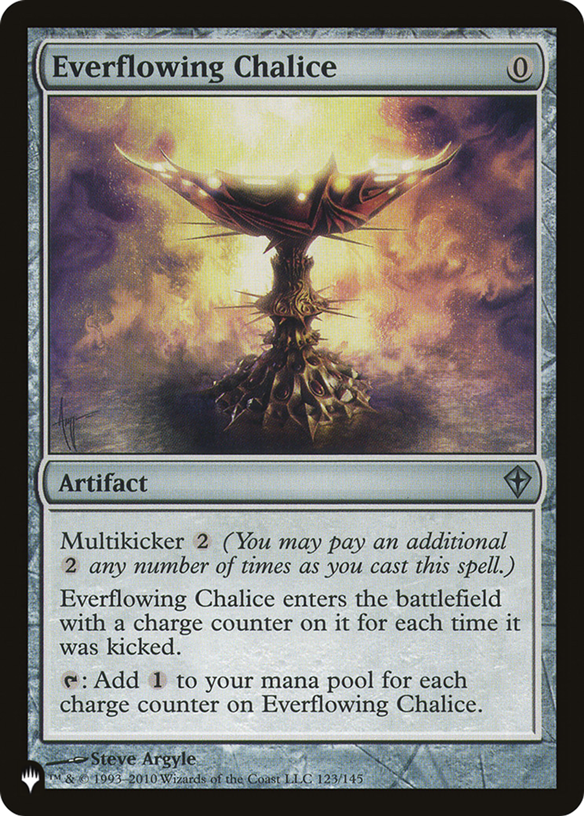 Calice toujours ruisselant — The List — Magic: The Gathering