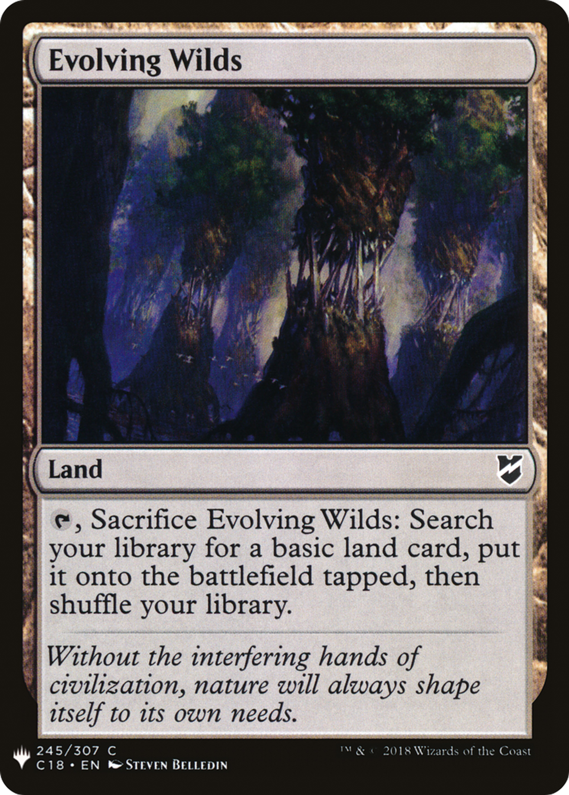 Étendues sauvages en évolution — The List — Magic: The Gathering