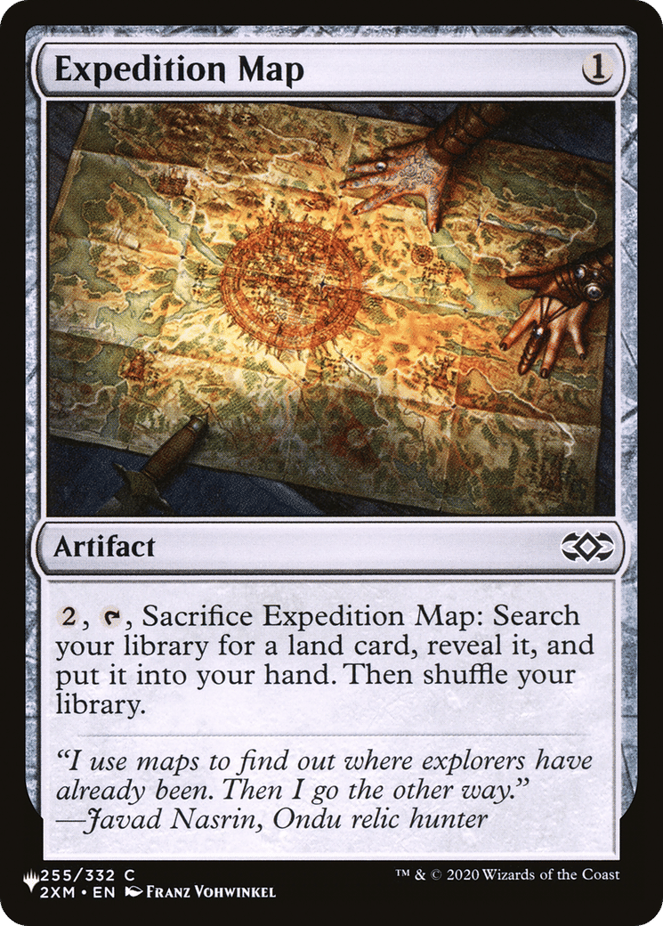 Expedition Map — The List — Magic: The Gathering