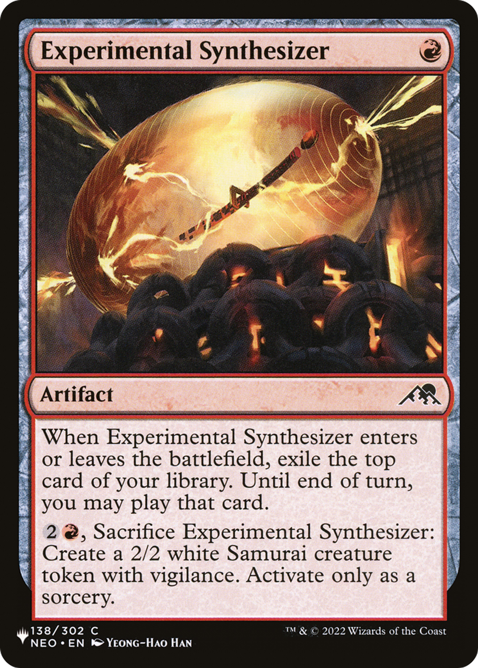 Experimental Synthesizer — The List — Magic: The Gathering