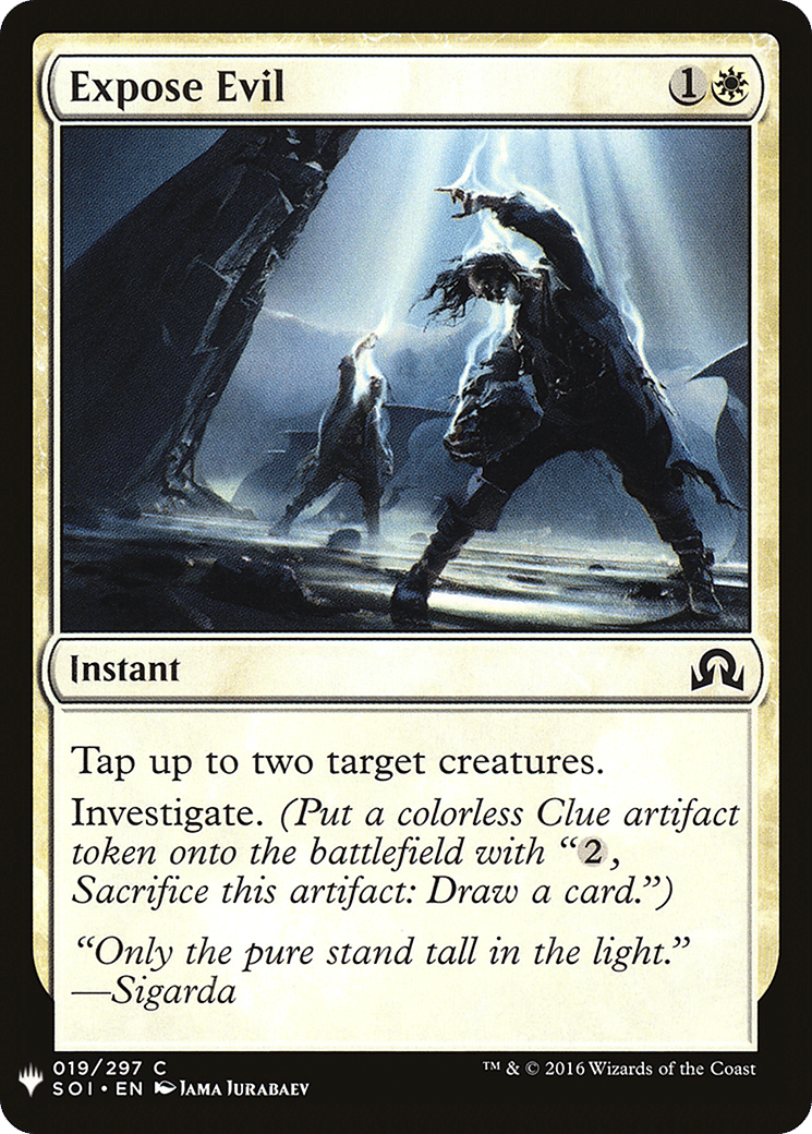 Expose Evil — The List — Magic: The Gathering