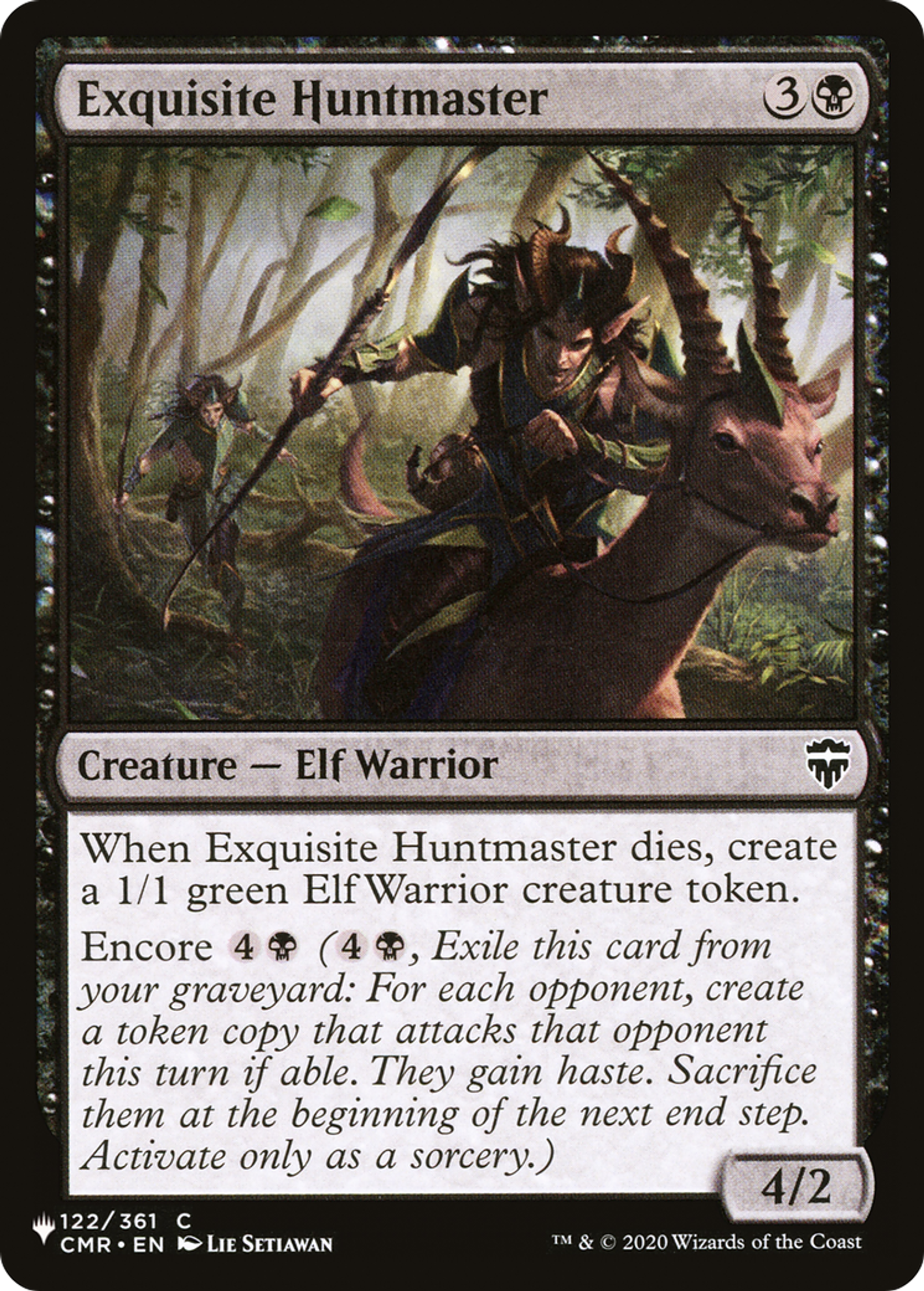 Exquisite Huntmaster — The List — Magic: The Gathering