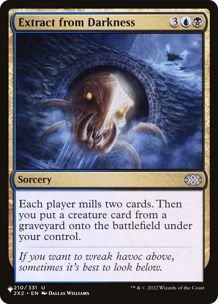 Extract from Darkness — The List — Magic: The Gathering