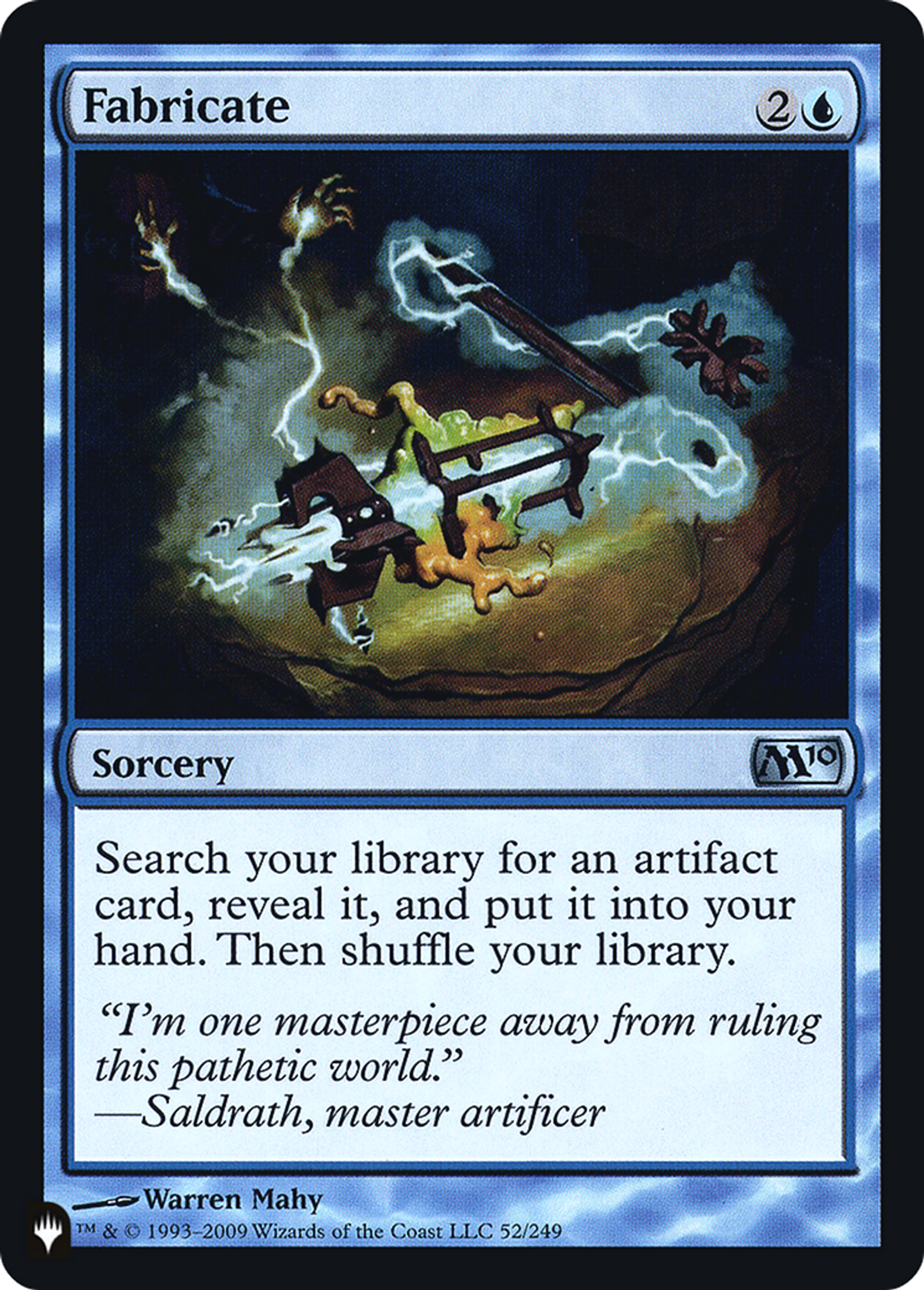 Fabricate — The List — Magic: The Gathering